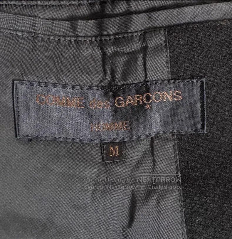 Comme des Garcons Comme Des Garcons Zippered wool jacket, black cropped oute Size US M / EU 48-50 / 2 - 6 Thumbnail