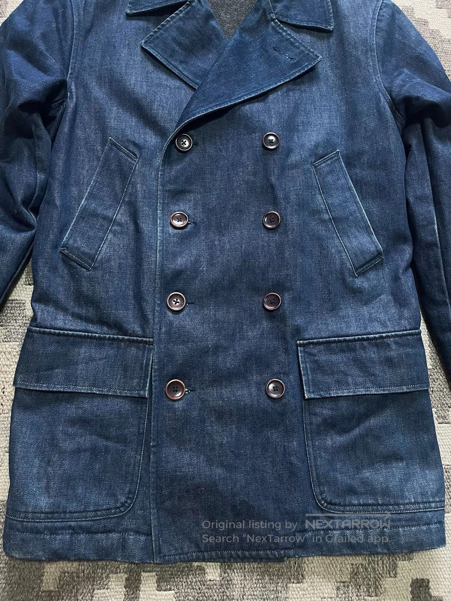 RRL Ralph Lauren Ralph Lauren RRL Vintage Denim Coat. Size US S / EU 44-46 / 1 - 3 Thumbnail