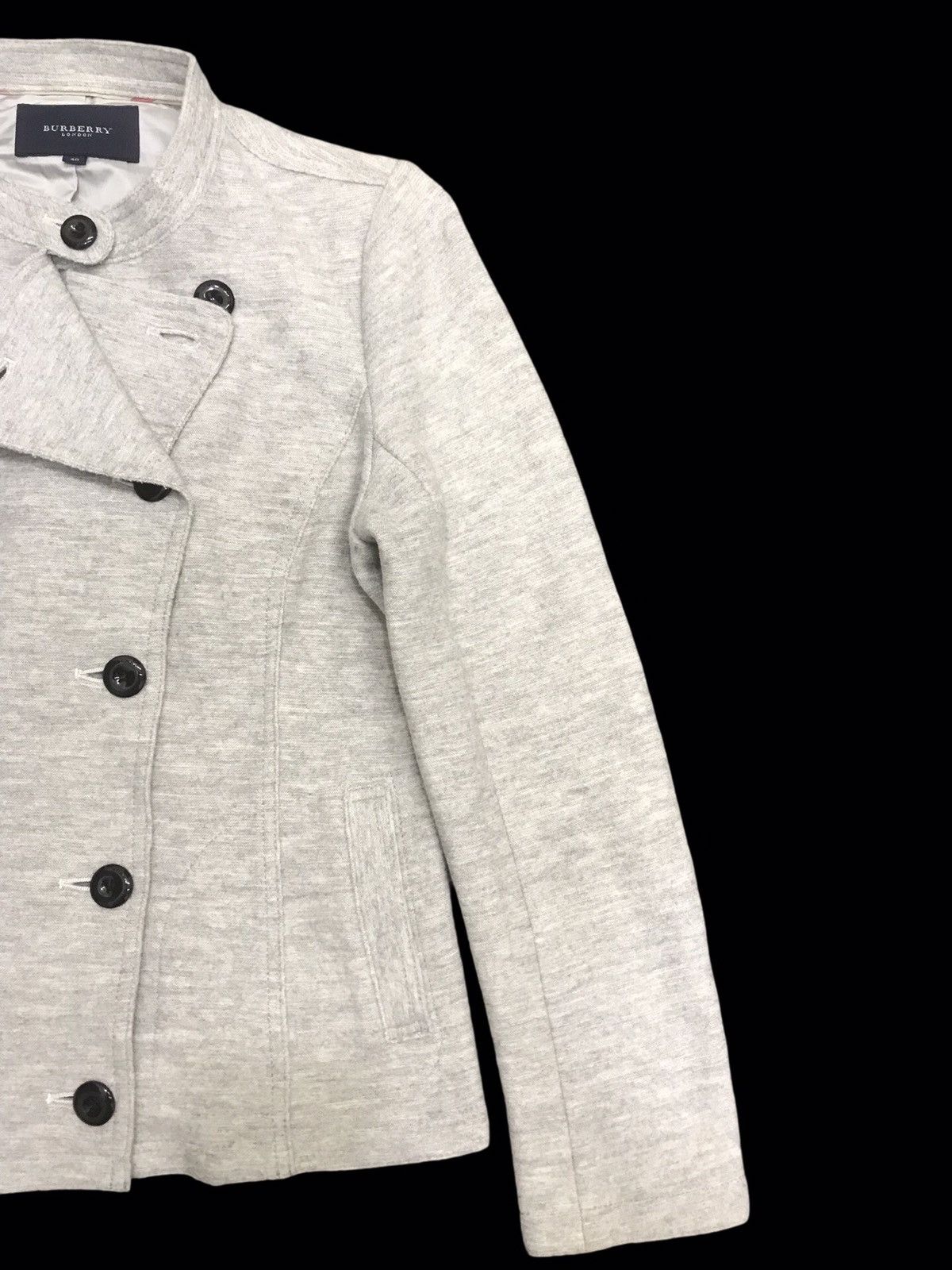 Burberry × Designer 💥DESIGNER💥RARE BURBERRY SWEAT DOUBLE BREAST CARDIGAN F260 Size S / US 4 / IT 40 - 5 Thumbnail