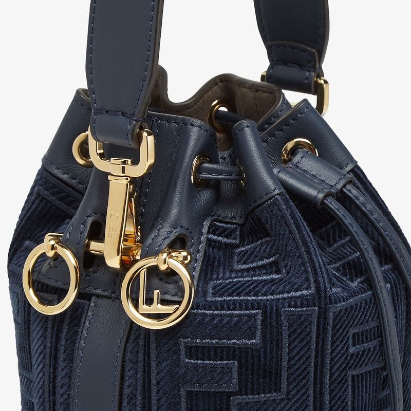 Fendi o1s1wg111125 Size: OS/ Mon Tresor in Dark Blue Size ONE SIZE - 4 Thumbnail