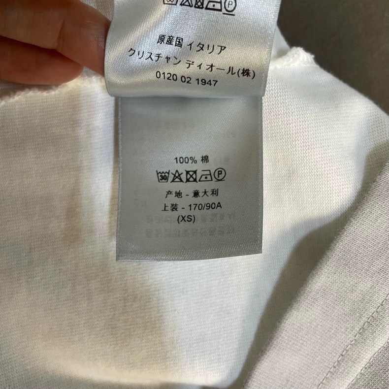 Dior Dior Gray chest logo short sleeves Size XS / US 0-2 / IT 36-38 - 7 Thumbnail