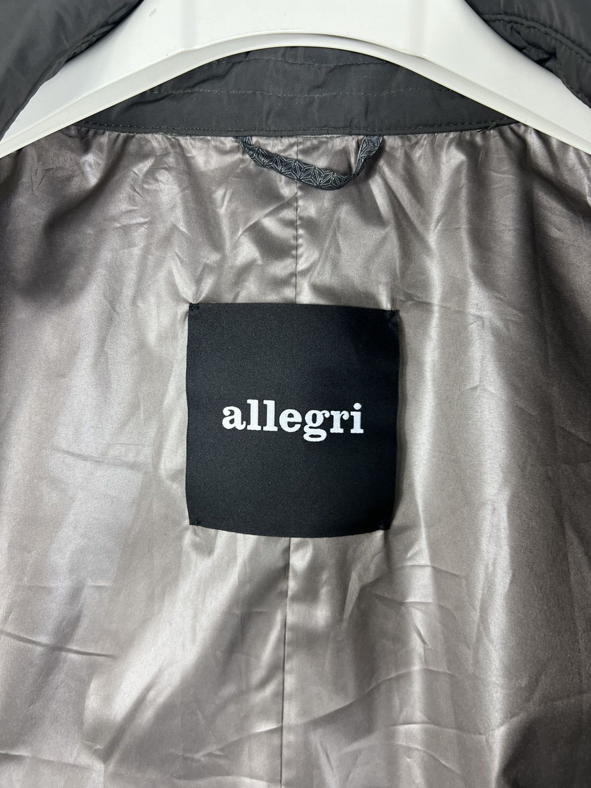 Allegri Allegri nylon long raincoat parka asymmetrical jacket Size US L / EU 52-54 / 3 - 22 Thumbnail