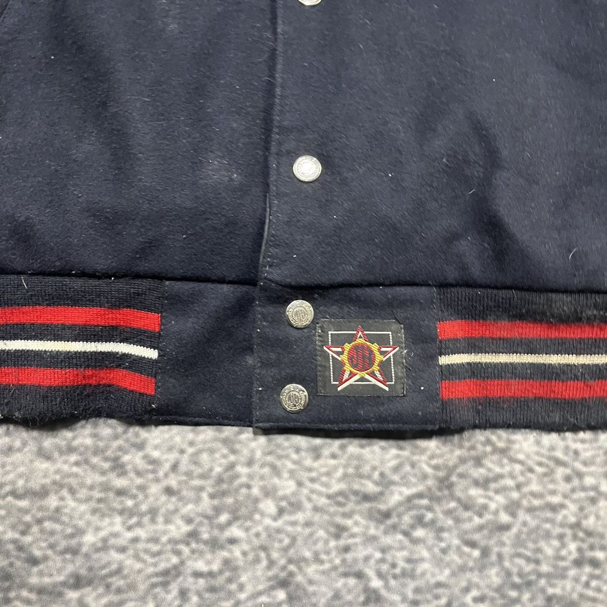 Jeff Hamilton Vintage 90s Cleveland Indians Jeff Hamilton Varsity Jacket Size US L / EU 52-54 / 3 - 4 Thumbnail