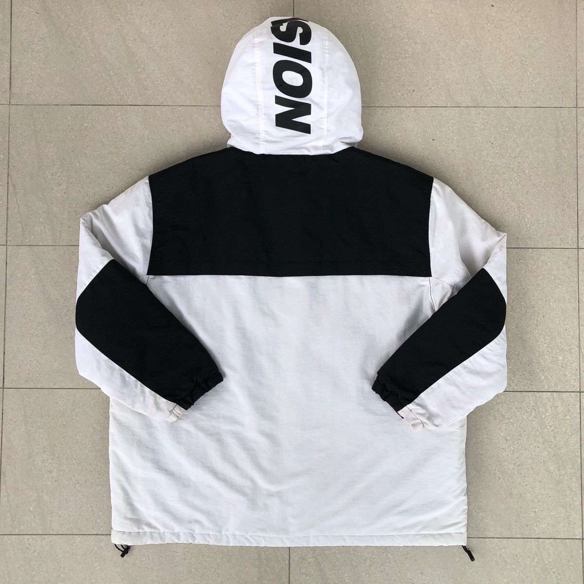 Vision Streetwear Vision Street Wear White Black Light Puffer Hoodie Jacket Size US XXL / EU 58 / 5 - 4 Thumbnail