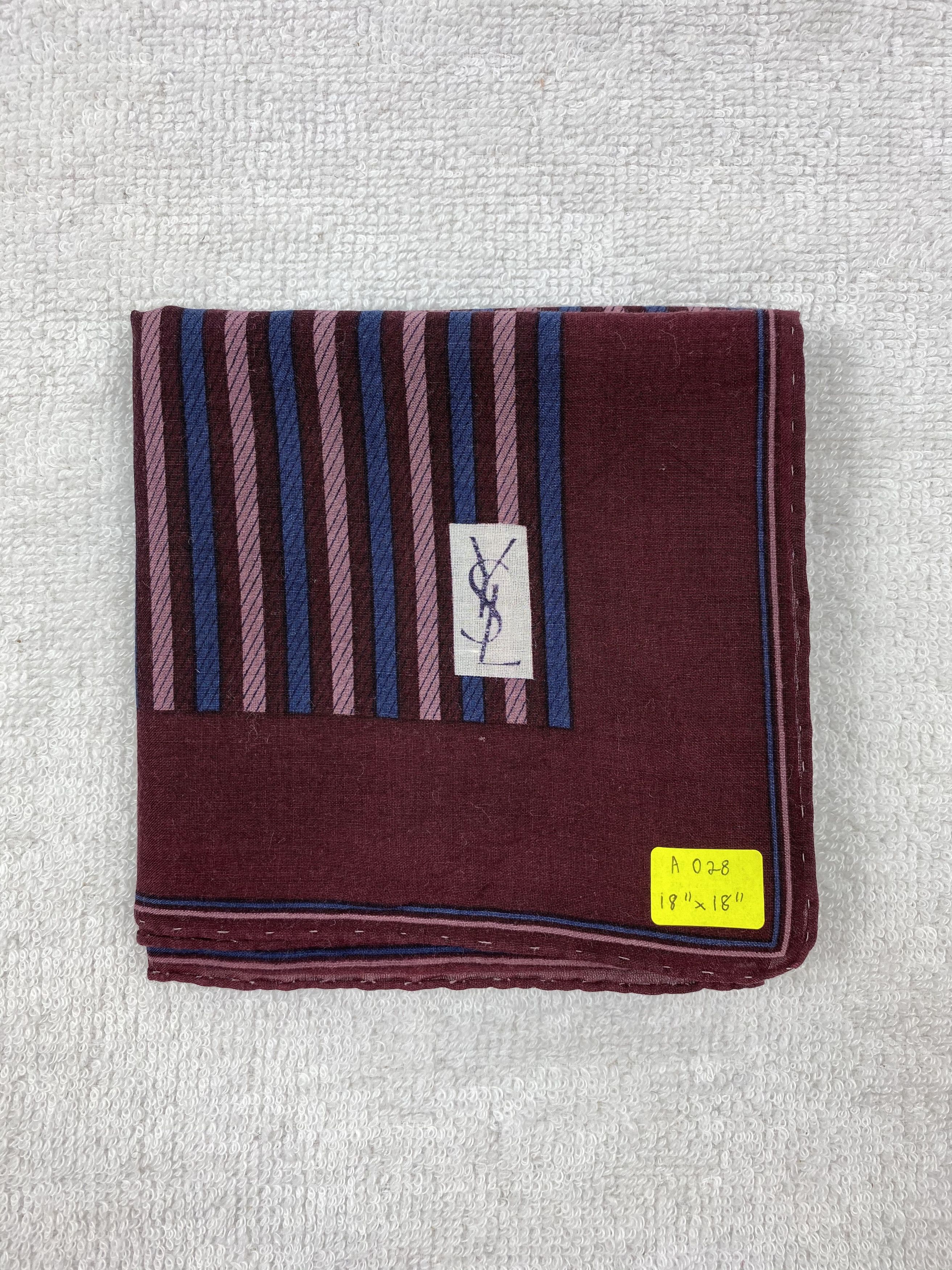 Yves Saint Laurent Yves Saint Laurent Handkerchief / Bandana / Neckerchief Size ONE SIZE - 6 Thumbnail