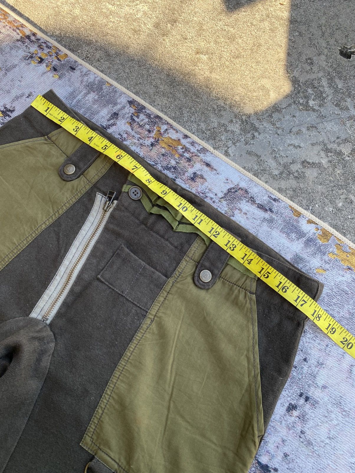 Japanese Brand Vintage Japanese Brands Wool Cargo Mobstyles Pants Size US 35 - 15 Thumbnail