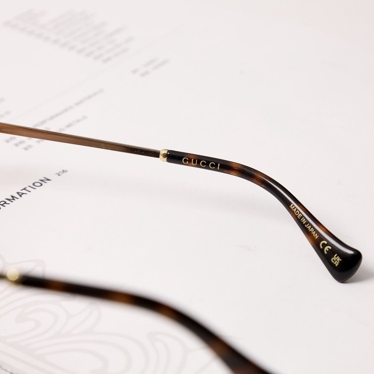 Gucci GUCCI GG1420OK GLASSES Size ONE SIZE - 5 Thumbnail
