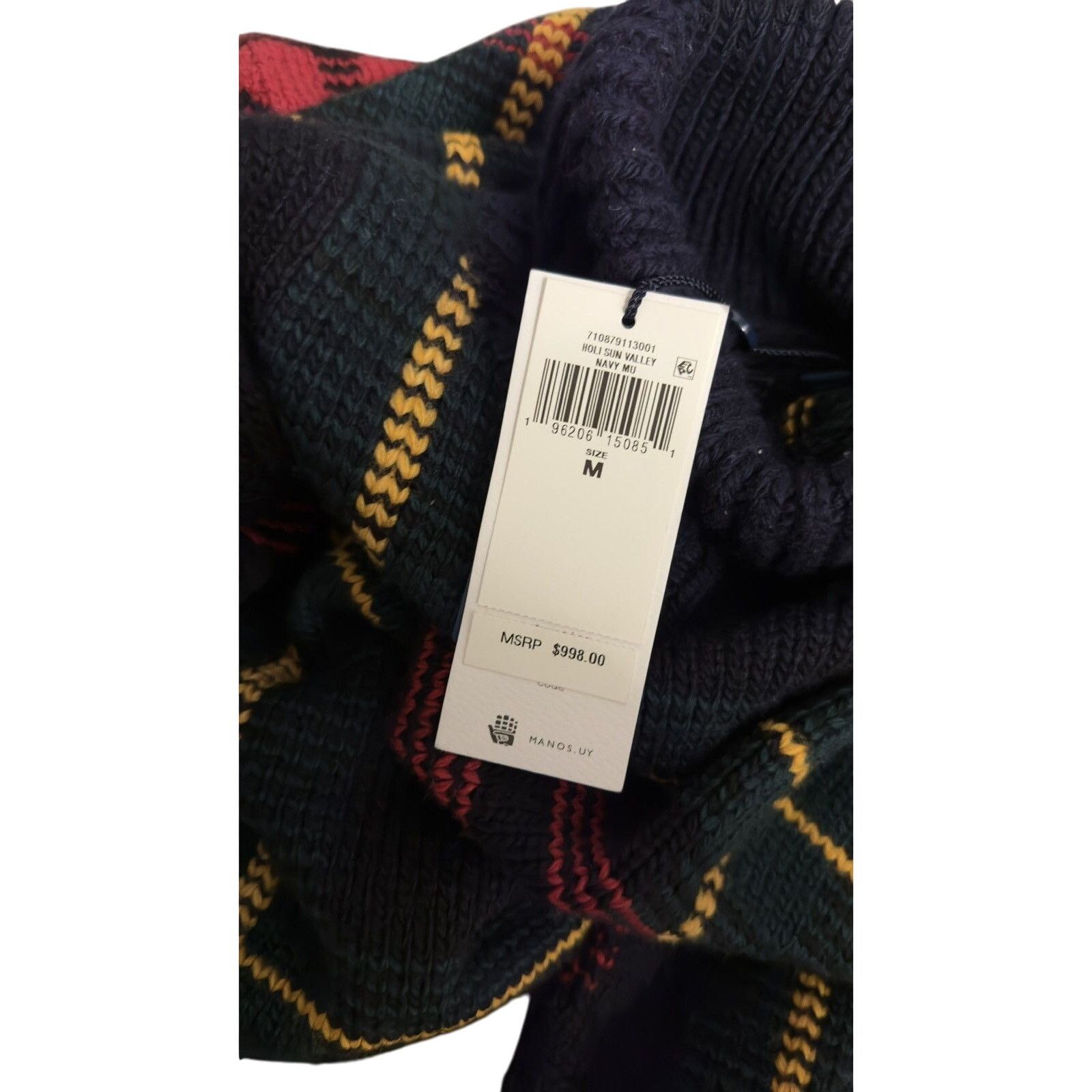 Polo Ralph Lauren Polo Ralph Lauren Hand-Knit Plaid Wool Sweater Size Medium Size US M / EU 48-50 / 2 - 3 Thumbnail