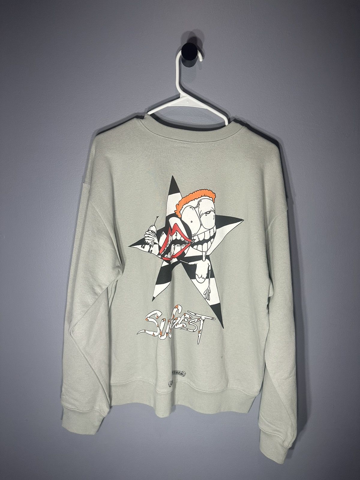 Chrome Hearts Chrome hearts matty boy grey suggest hoodie Size US L / EU 52-54 / 3 - 2 Thumbnail