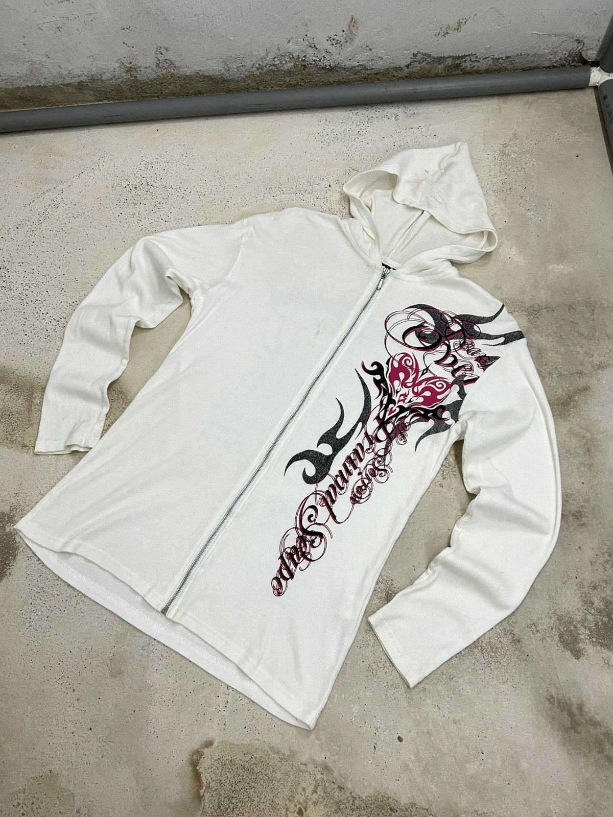 Designer × Japanese Brand Over Primal Scene – Bold Gothic-Inspired Tribal Heart Size US M / EU 48-50 / 2 - 3 Thumbnail