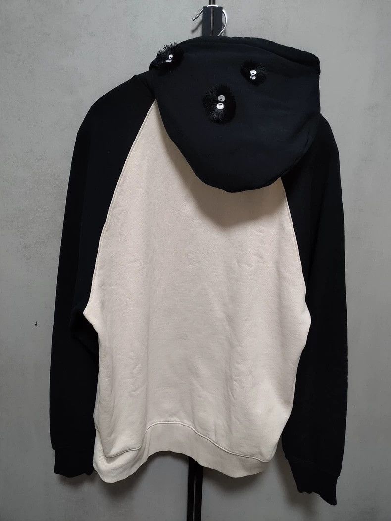 Loewe LOEWE Black Fuzzy Hooded Sweatshirt Size US XS / EU 42 / 0 - 2 Thumbnail