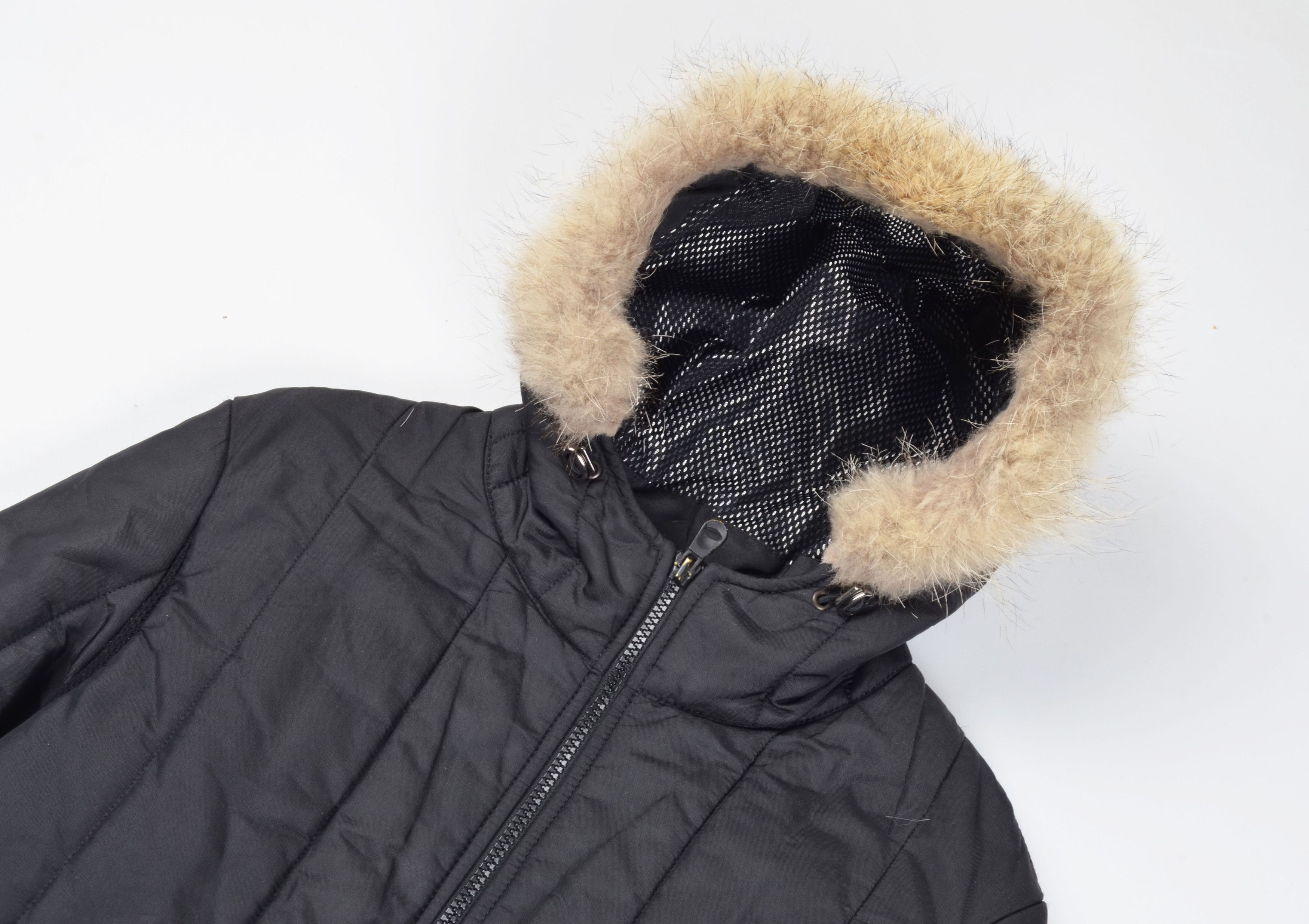 Miss Sixty RefrigiWear by Miss Sixty Y2K Faux Fur Hood Bomber Jacket Size M / US 6-8 / IT 42-44 - 2 Thumbnail