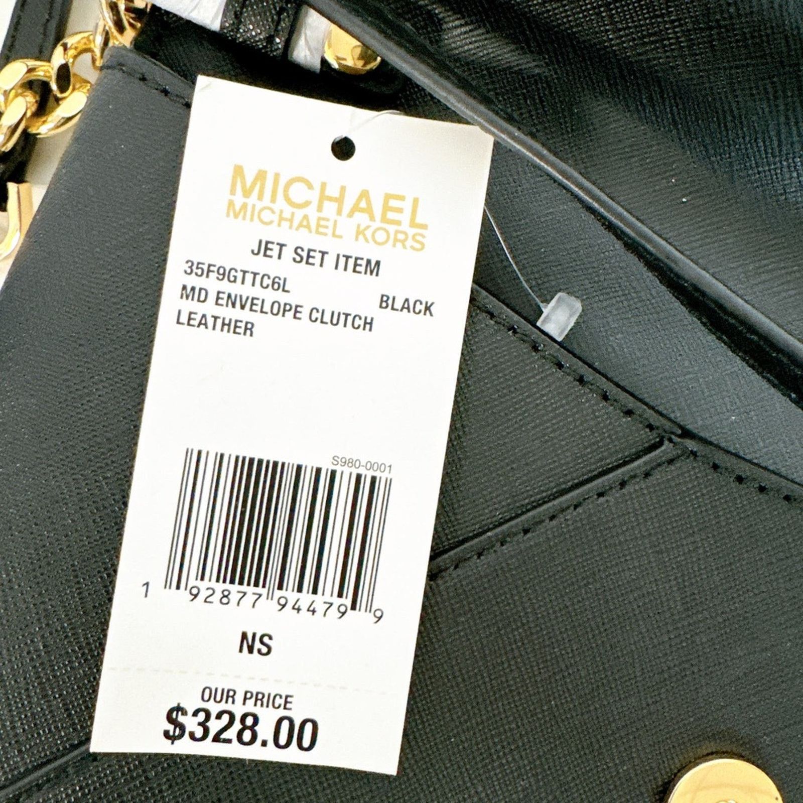 Michael Kors MICHAEL KORS 35F9GTTC6L Jet Set Medium Saffiano Leather Clut Size ONE SIZE - 6 Thumbnail