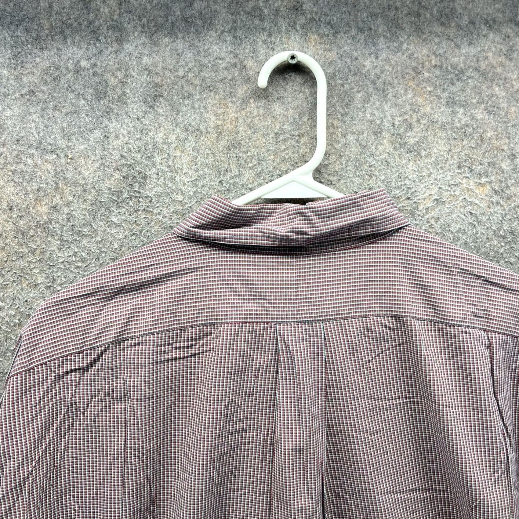 Ralph Lauren VINTAGE Ralph Lauren Shirt Mens XL Red Check Button Front Woven Gingham Oxford Size US XL / EU 56 / 4 - 7 Thumbnail