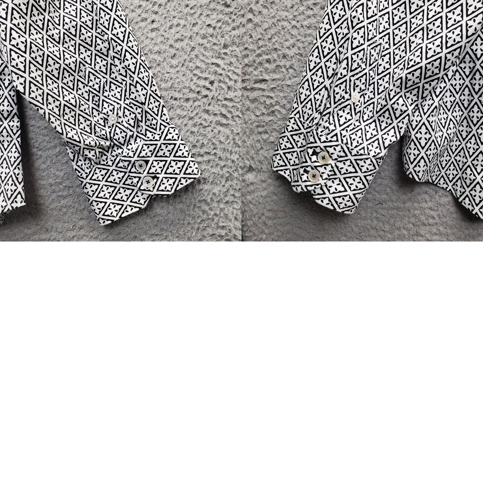 Talbots Talbots Shirt Womens 20W Multicolor Geometric Non-Iron Long Sleeve Collared Button Up Women Size 20W Size 3XL / US 20-22 - 8 Thumbnail