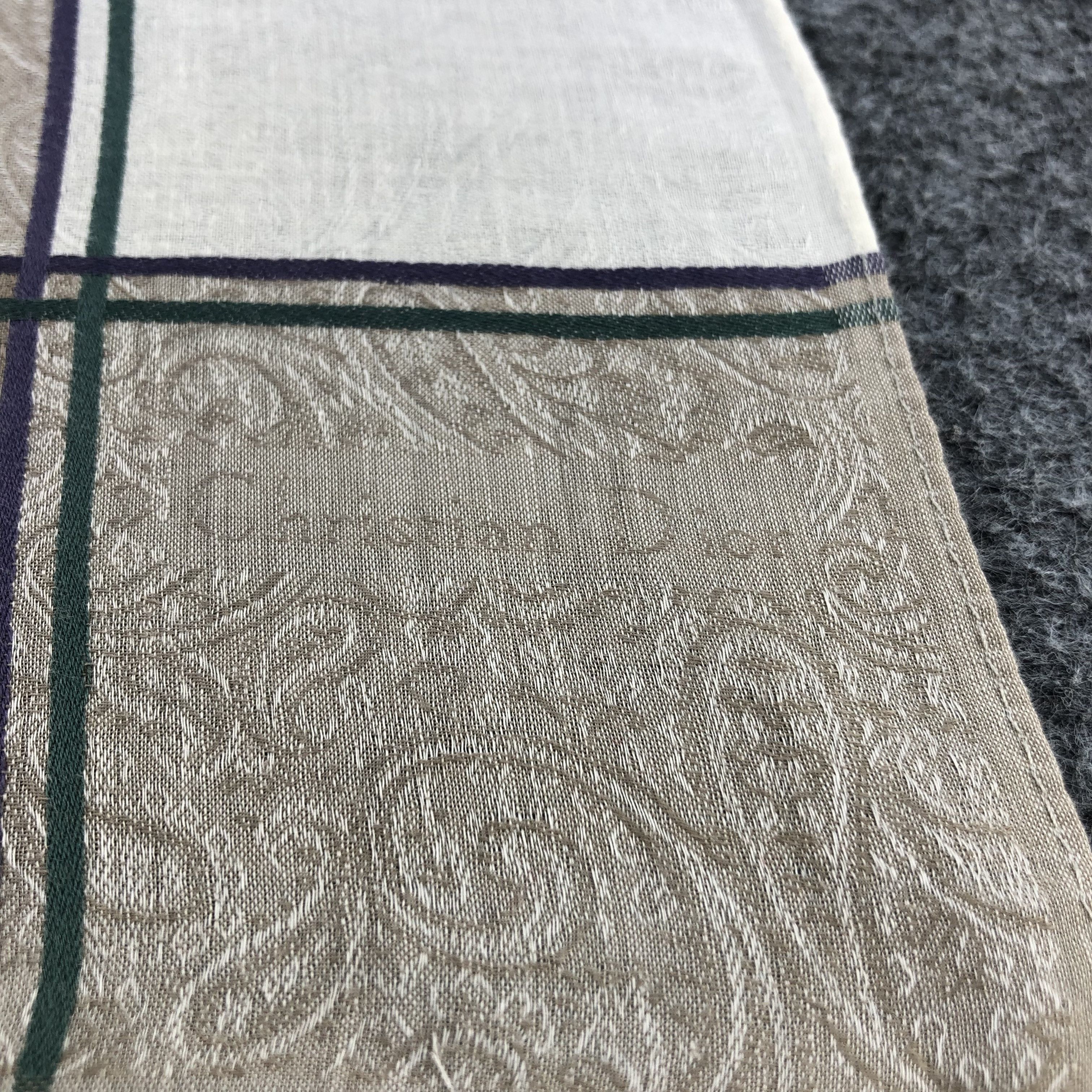 Christian Dior Monsieur Christian Dior Paisley Handkerchief Bandana H1427 Size ONE SIZE - 3 Thumbnail