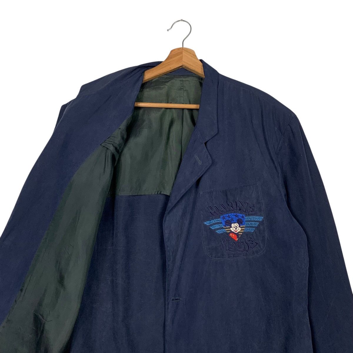 Iceberg ICEBERG X DISNEY Marine Mouse Logo Casual Jacket #2360-C106 Size US L / EU 52-54 / 3 - 10 Thumbnail