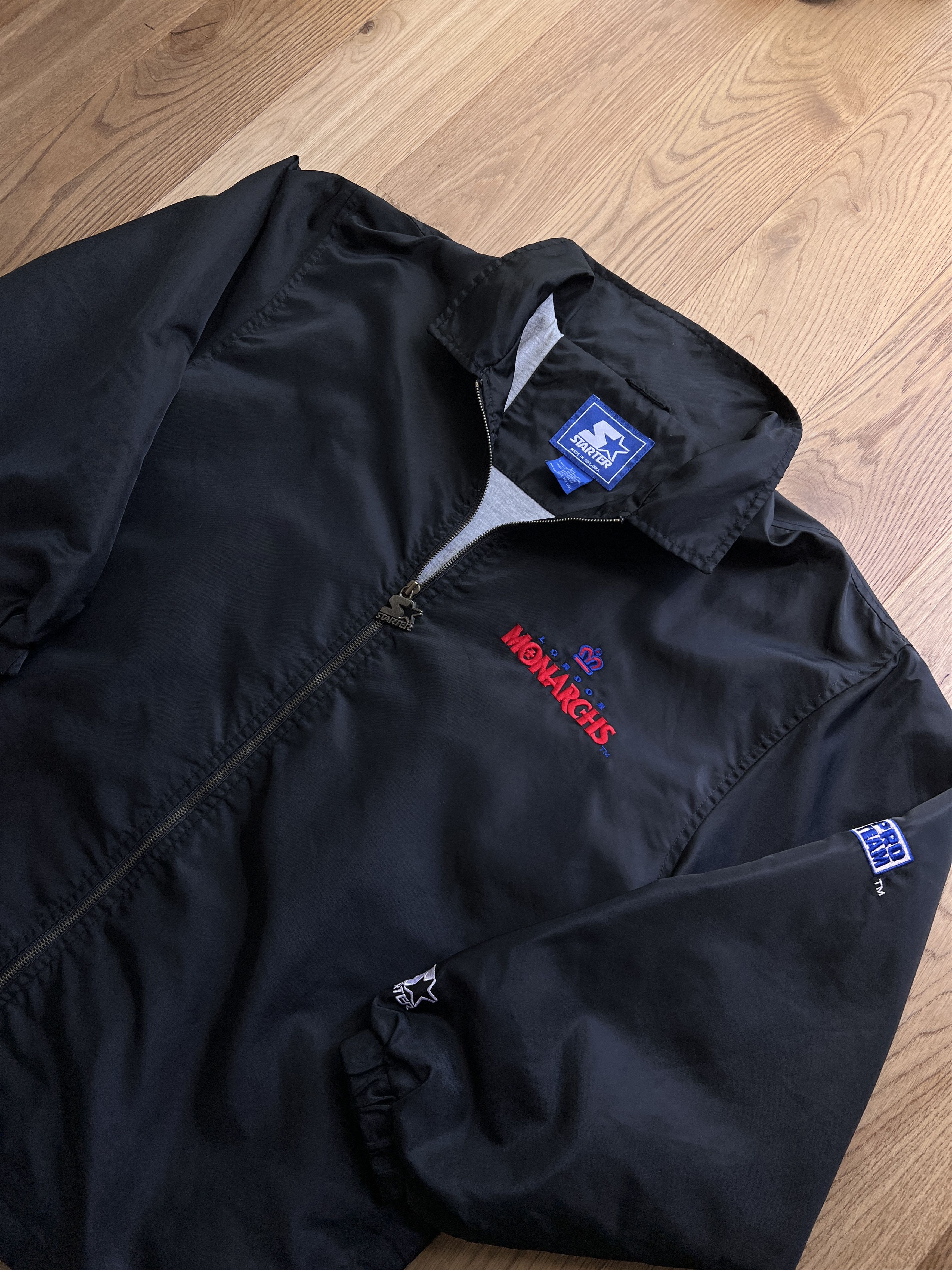 Starter Archive 1995 Starter Monarchs London vintage jacket NFL rare Size US L / EU 52-54 / 3 - 7 Thumbnail