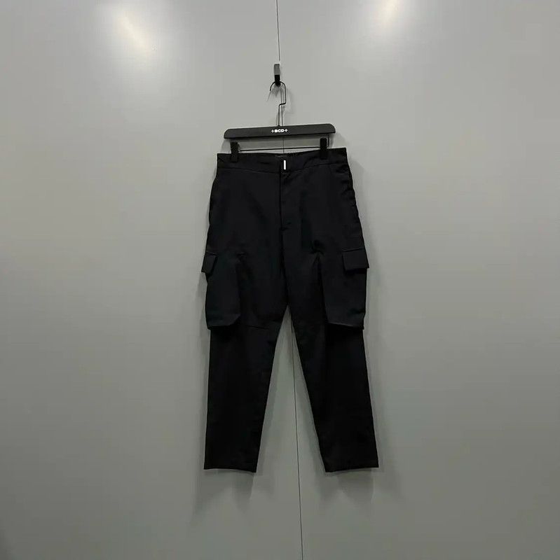 Givenchy Givenchy Casual Black Cotton Pants for Men 0089 Size US 32 / EU 48 - 1 Thumbnail