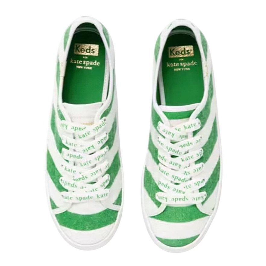 Kate Spade NEW Keds X Kate Spade W's 10 NY Kickstart Logo Foxing Terry Size US 10 / IT 40 - 8 Thumbnail