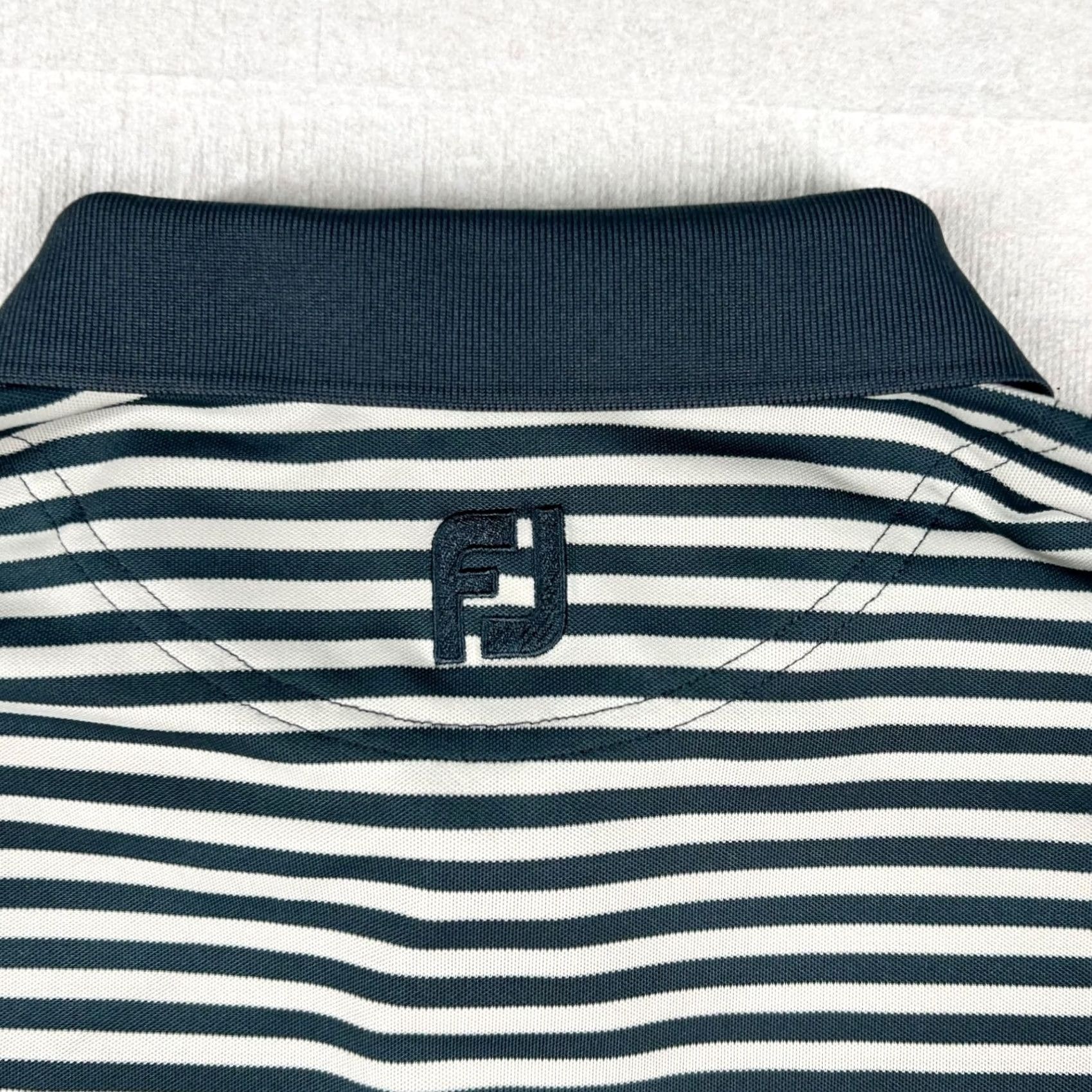Footjoy FootJoy Polo Mens 2XL Golf The Hermitage Country Club Exclusive Pique Gray Short Sleeve Collared Button Size US XXL / EU 58 / 5 - 6 Thumbnail