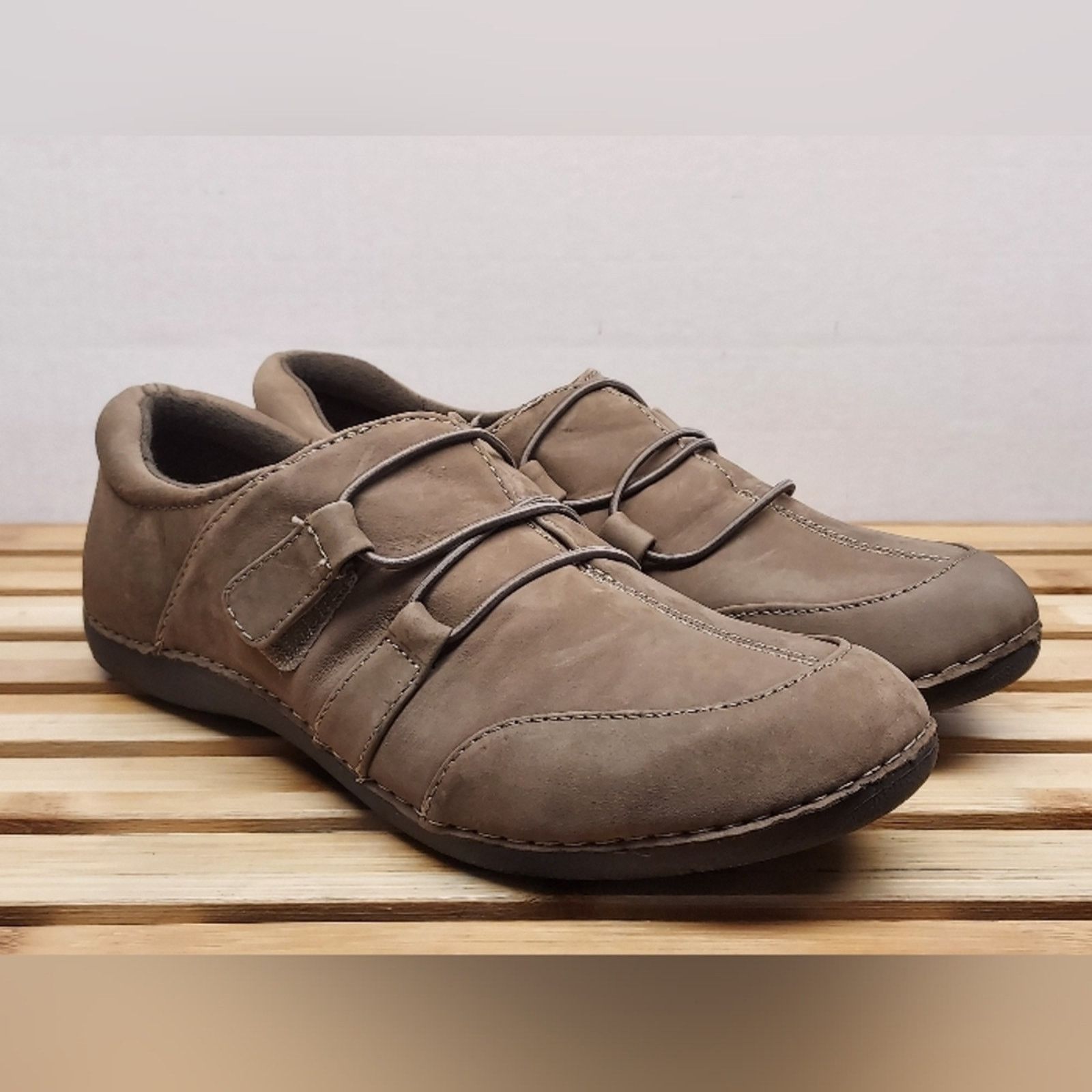 Other Earth Origins Womens Brown Leather Slip On Shoes Size 10 Size US 10 / IT 40 - 2 Thumbnail