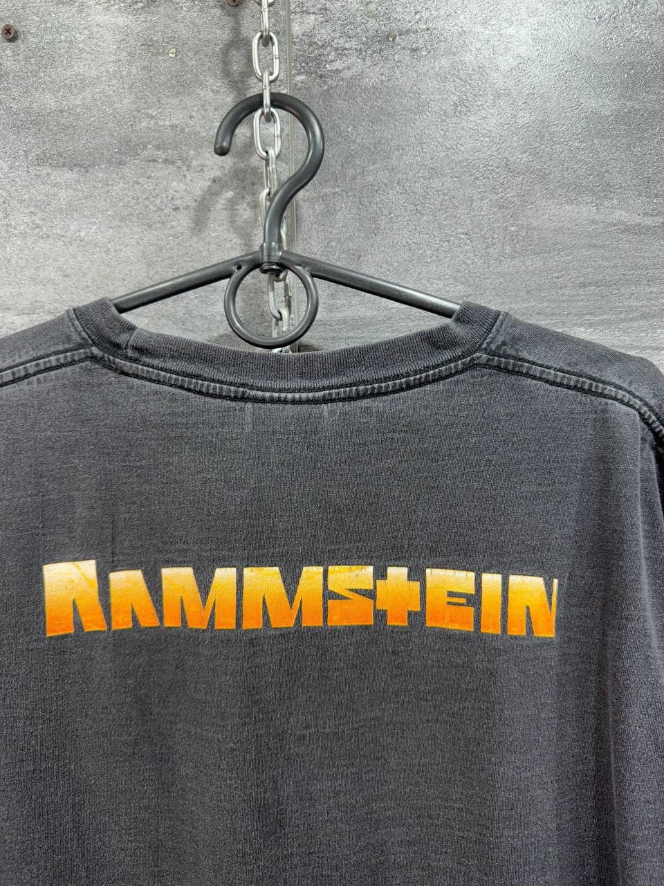 Band Tees Vintage 90s Rammstein Sehnsucht Faded Tee Size US L / EU 52-54 / 3 - 10 Thumbnail