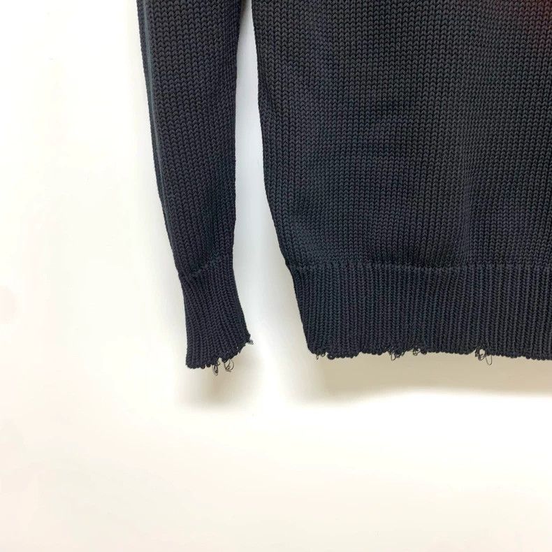 Givenchy Givenchy Black 'I FEEL LOVE' Sweater XS Size 100% Pure Size US XS / EU 42 / 0 - 5 Thumbnail