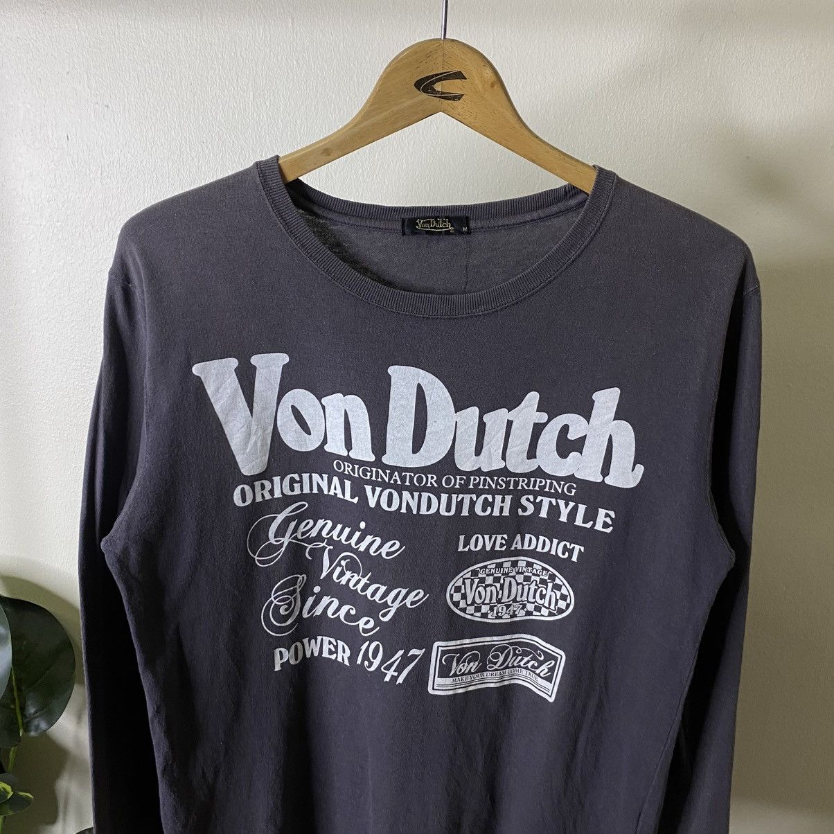 Von Dutch Vintage Y2K Von Dutch LS T Shirt Size US M / EU 48-50 / 2 - 2 Thumbnail
