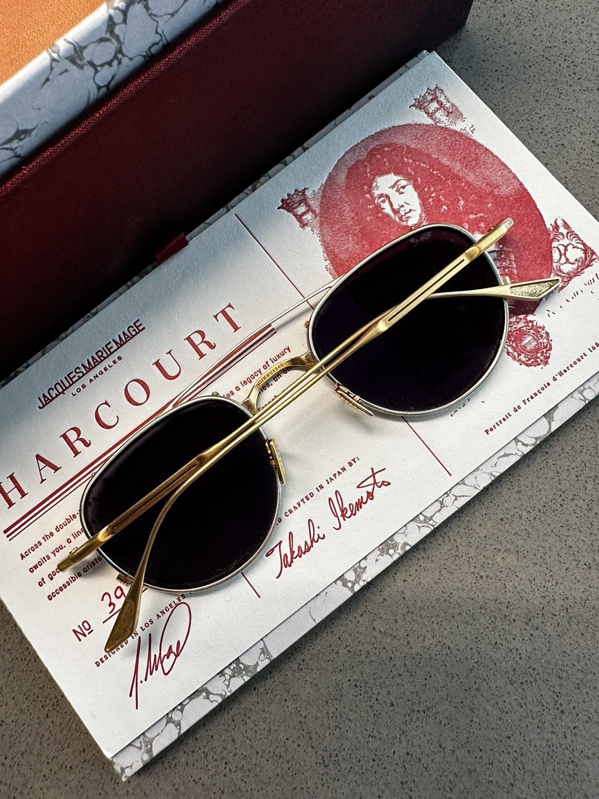 Jacques Marie Mage Jacques Marie Mage Harcourt (gold) Size ONE SIZE - 3 Thumbnail