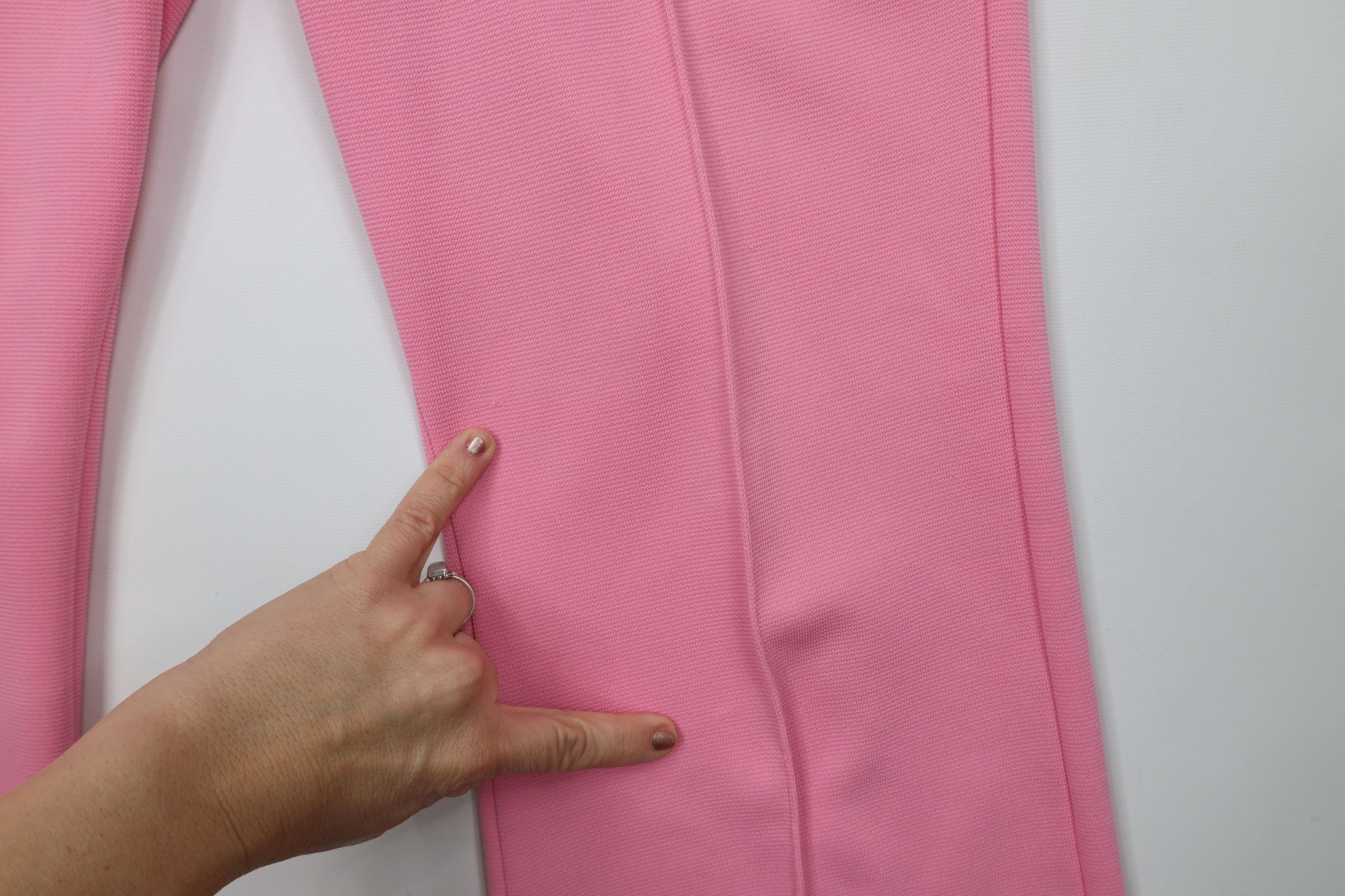 Vintage Vintage 70s Streetwear Wide Leg Bell Bottoms Pants Pink USA Size 38" / US 16 / IT 52 - 5 Thumbnail