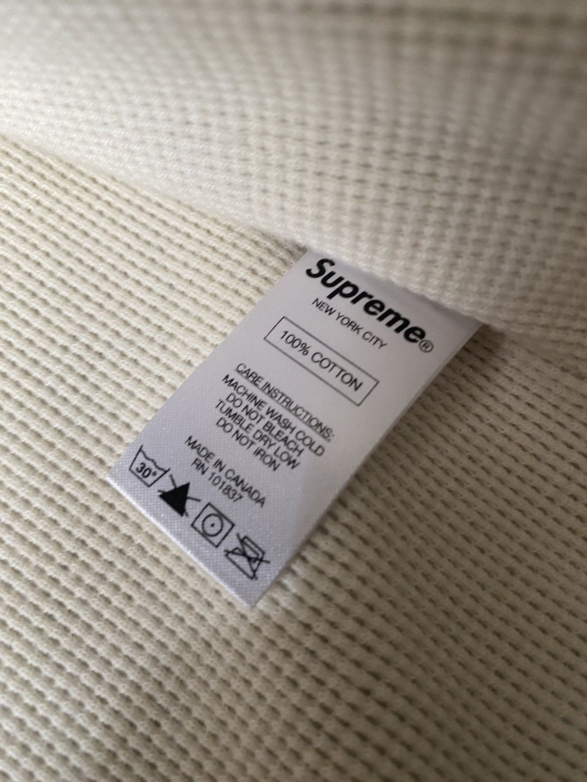 Supreme Supreme Thermal Lined Zip Up Hoodie Size Large Size US L / EU 52-54 / 3 - 5 Thumbnail
