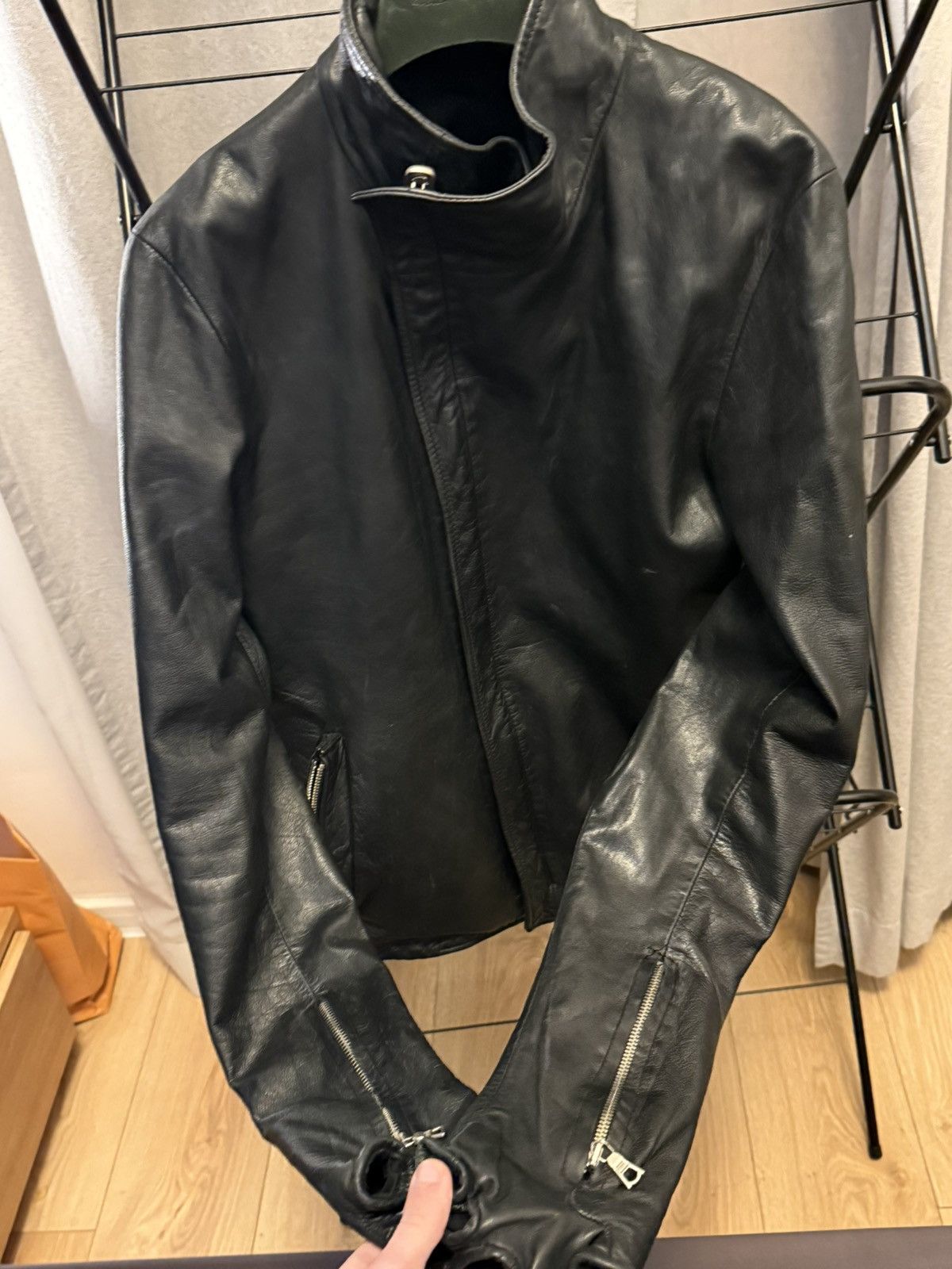 Japanese Brand Carol christian poell inspired leather jacket ccp guidi Size US M / EU 48-50 / 2 - 1 Thumbnail