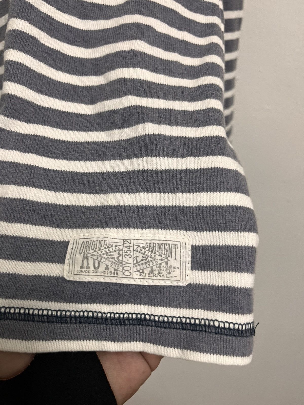 Eternal bitchu kurashiki factory ETERNAL stripe tee Size US M / EU 48-50 / 2 - 6 Thumbnail