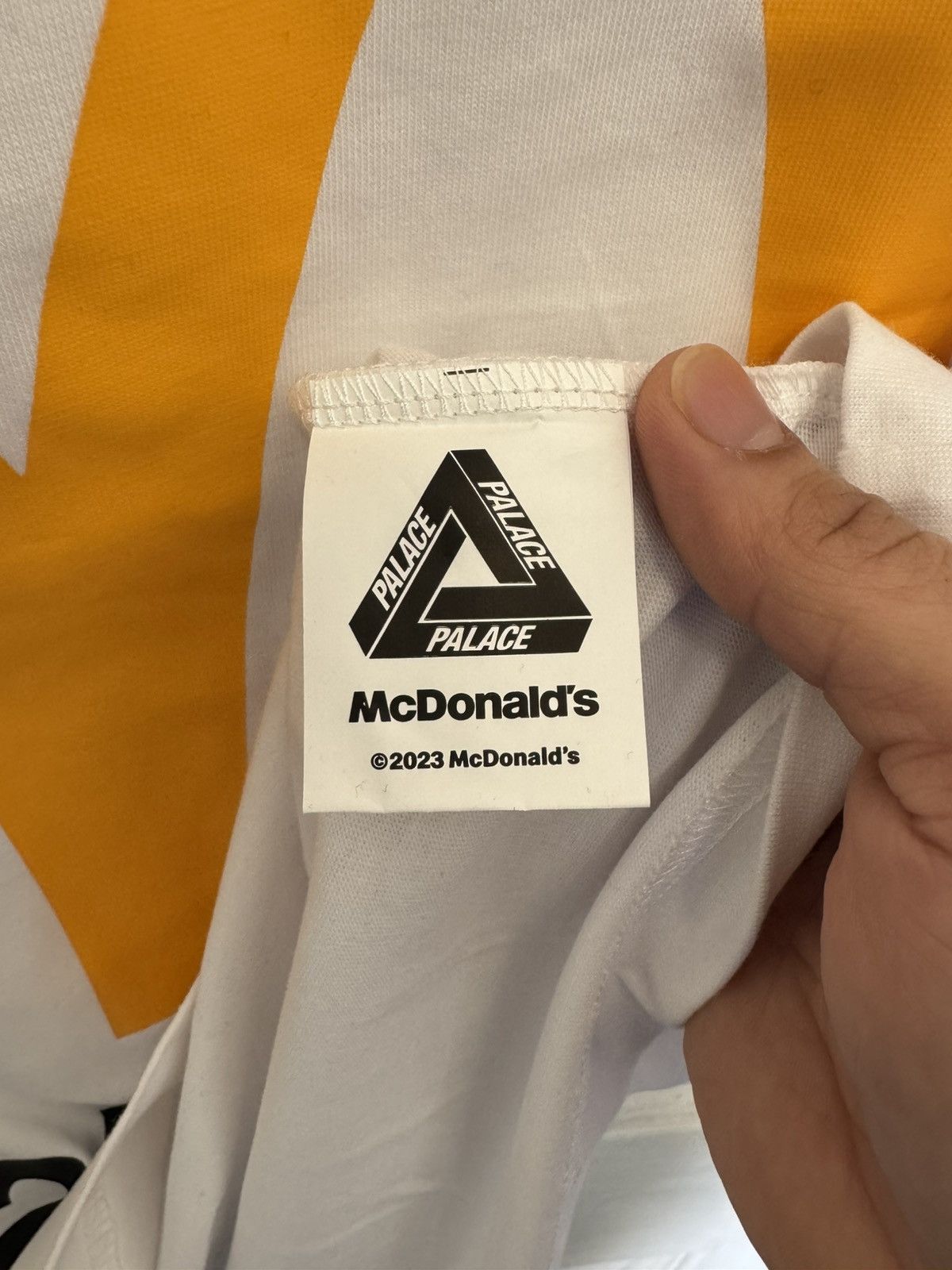 Palace Palace x Mcdonald Tee Size US S / EU 44-46 / 1 - 4 Thumbnail