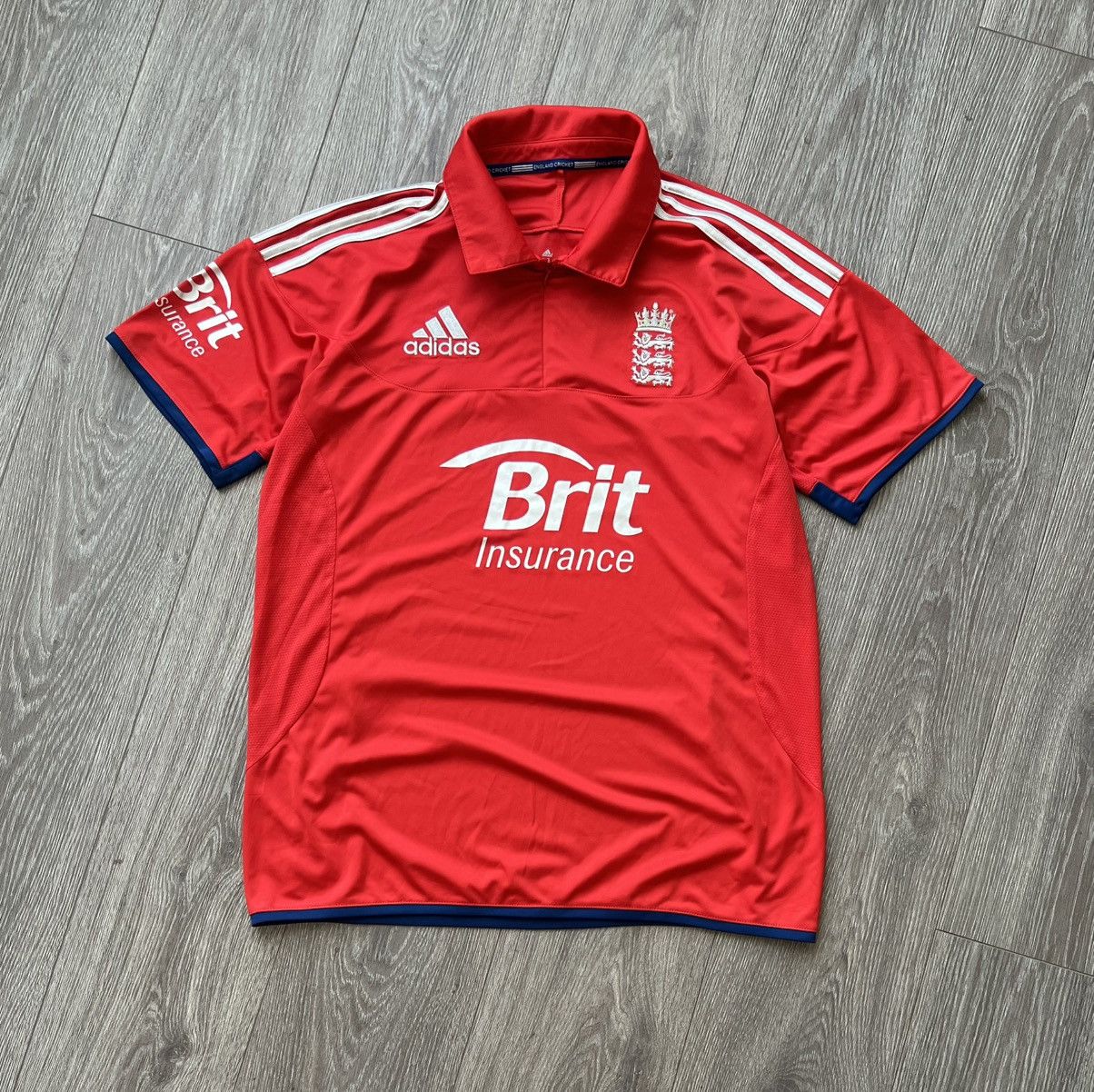 Adidas Vintage Adidas England Cricket Jersey Blokecore Size US L / EU 52-54 / 3 - 1 Thumbnail