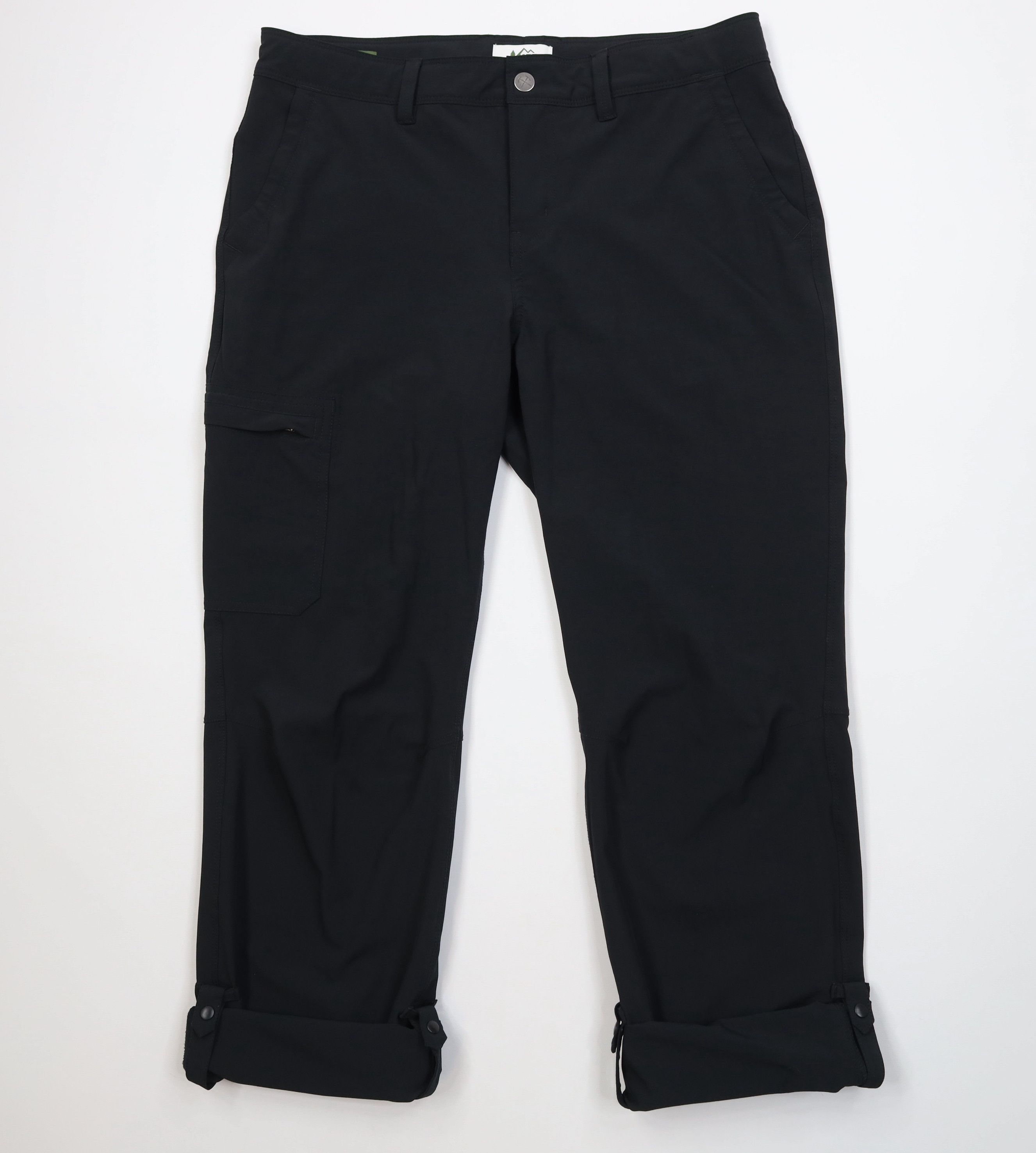 Rei REI Adjustable Cuff Stretch Trekking Hiking Pants Black Size 32" / US 10 / IT 46 - 5 Thumbnail