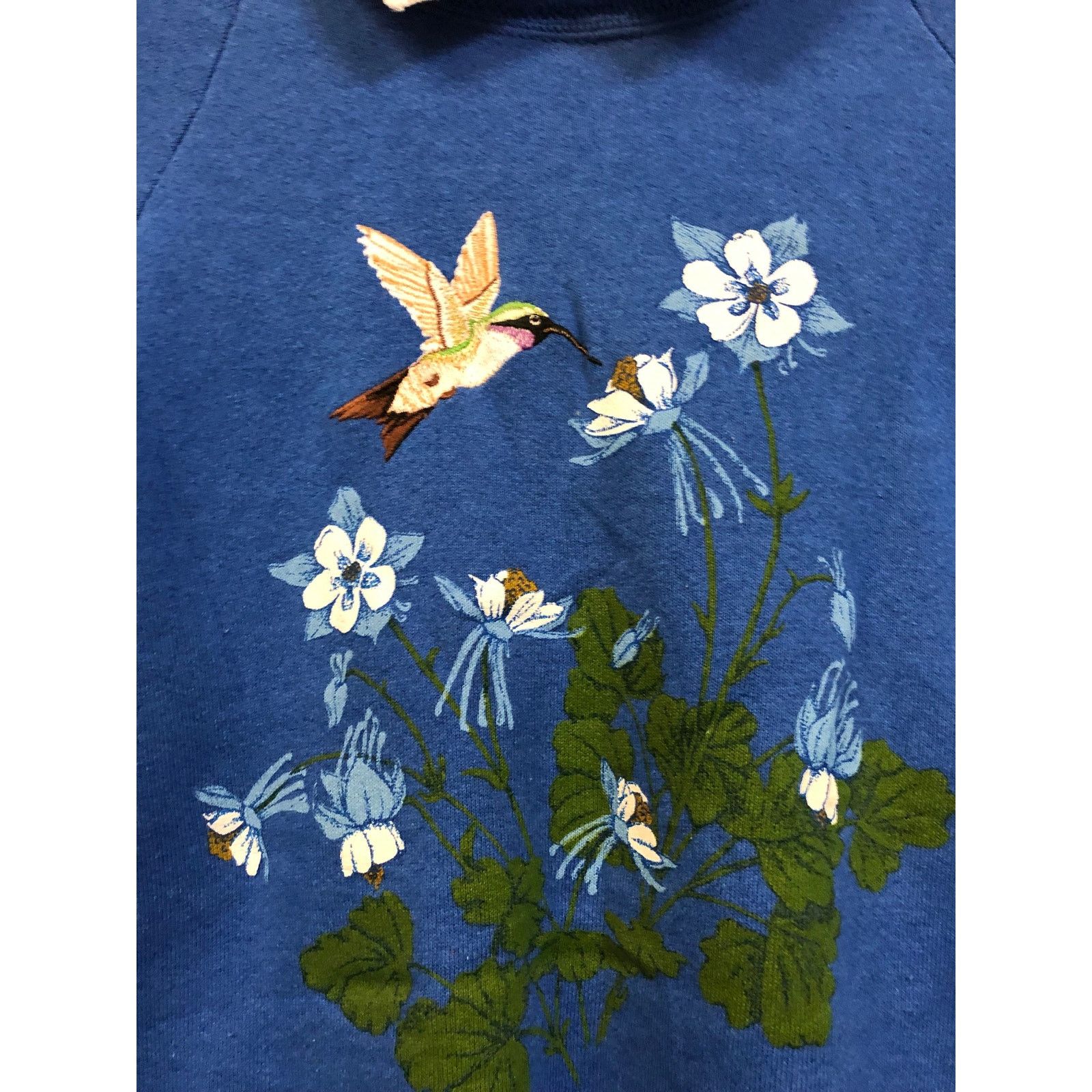 Fruit Of The Loom Vintage bird and flowers Sweatshirt size Large 1990s 80s Size US L / EU 52-54 / 3 - 3 Thumbnail