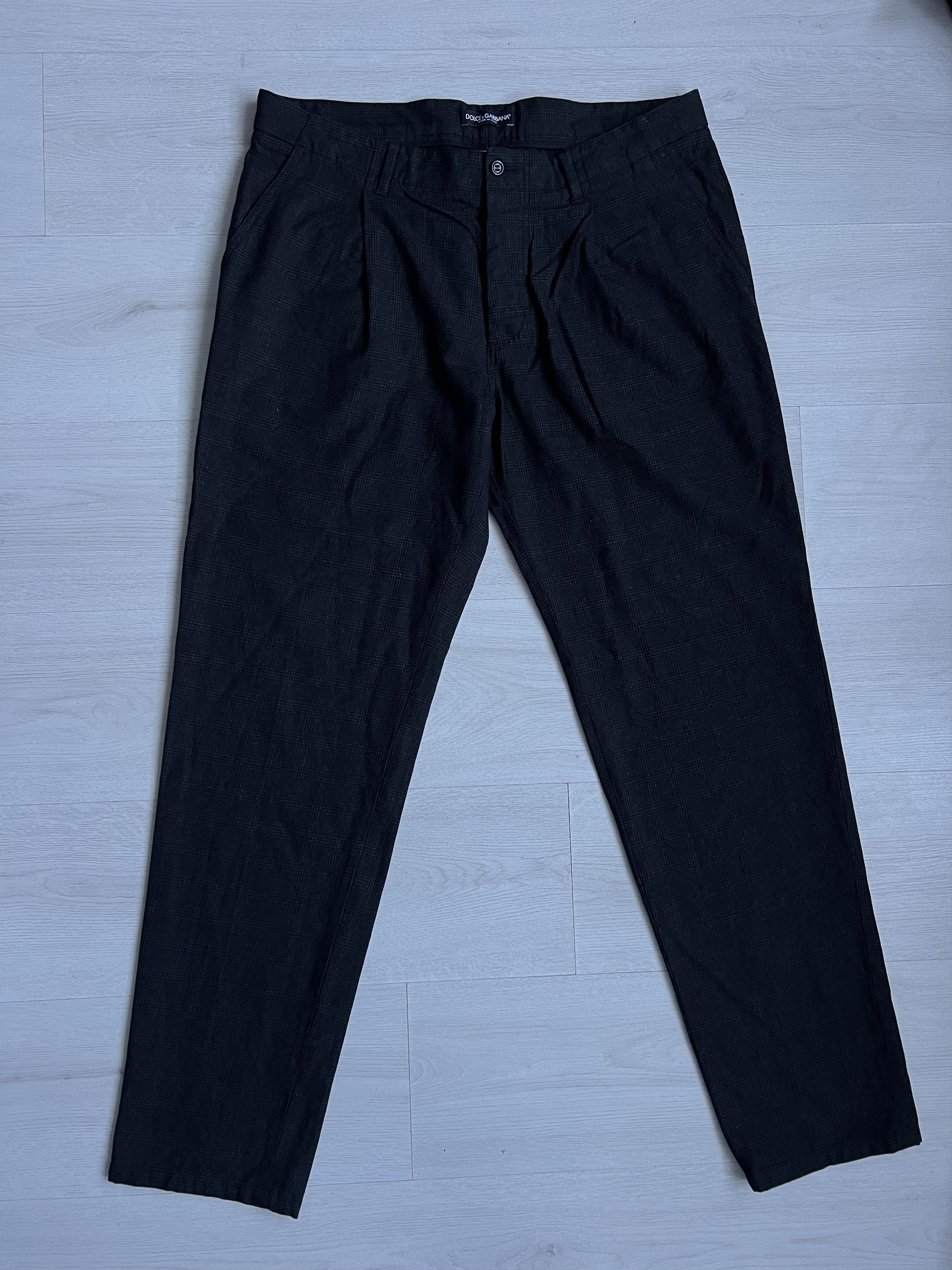 Dolce & Gabbana Dolce & Gabbana D&G men’s trousers pants dark gray size 50 Size US 34 / EU 50 - 1 Thumbnail