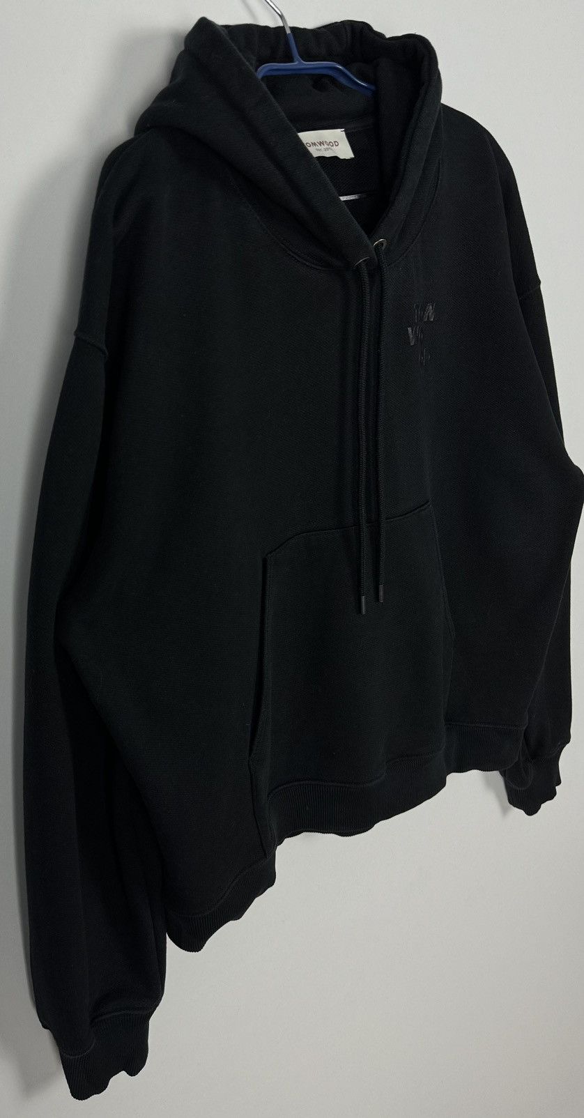 Designer Tom Wood Mira Heavy Weight Cotton Black Sweatshirt Hoodie Size US M / EU 48-50 / 2 - 6 Thumbnail