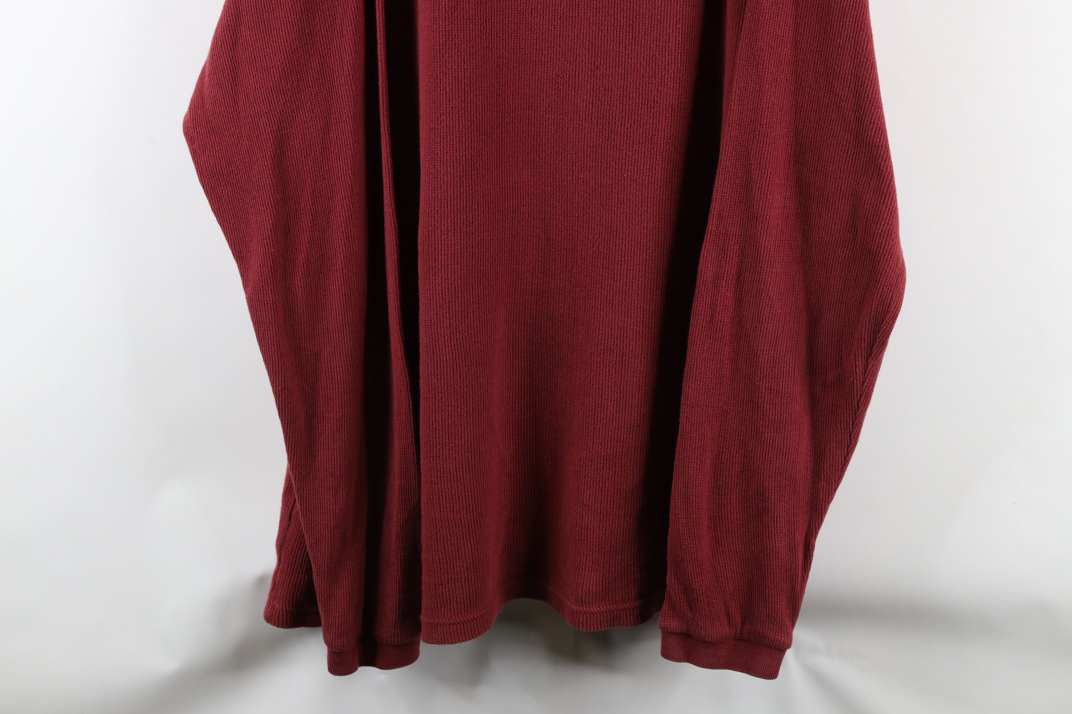 Vintage × Woolrich Woolen Mills Vintage 90s Woolrich Thermal Ribbed Knit Long Sleeve T-Shirt Size US XXL / EU 58 / 5 - 3 Thumbnail