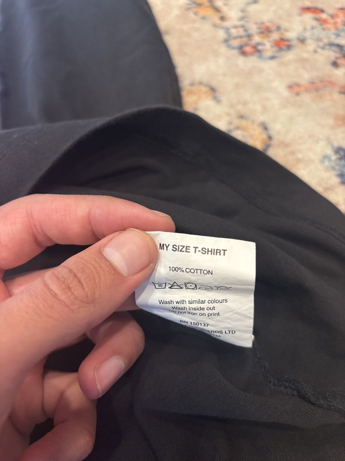 Palace Palace Tee “My Size” Medium Black Size US M / EU 48-50 / 2 - 4 Thumbnail