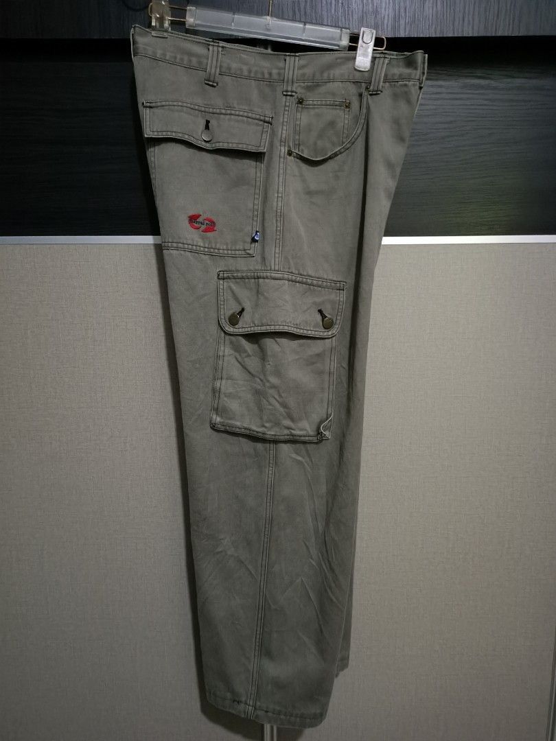 Designer × Vintage Vintage barrell roll street clothing cargo baggy pants Size US 32 / EU 48 - 6 Thumbnail