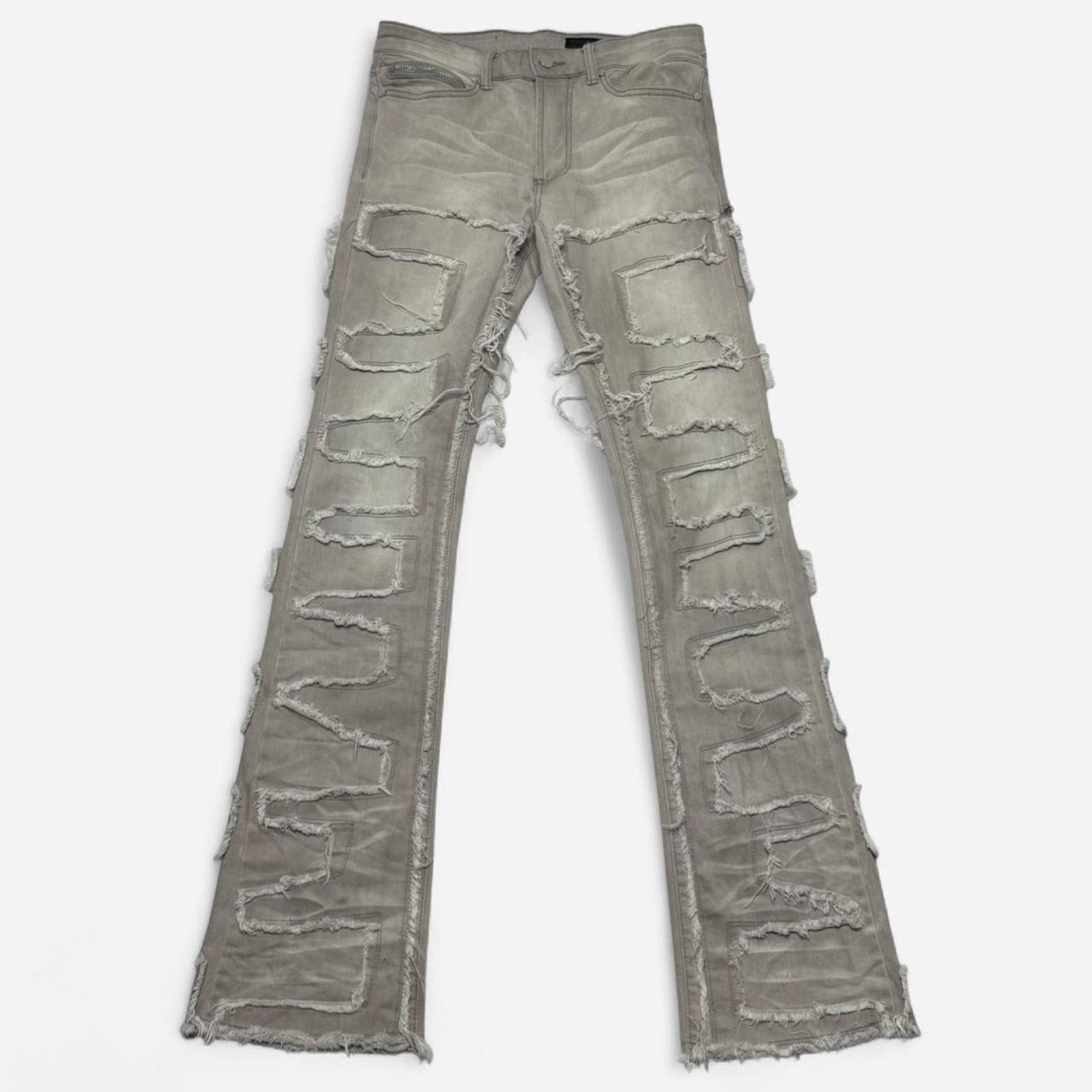 Other Iron grey stacked premium denim guapi | Grailed