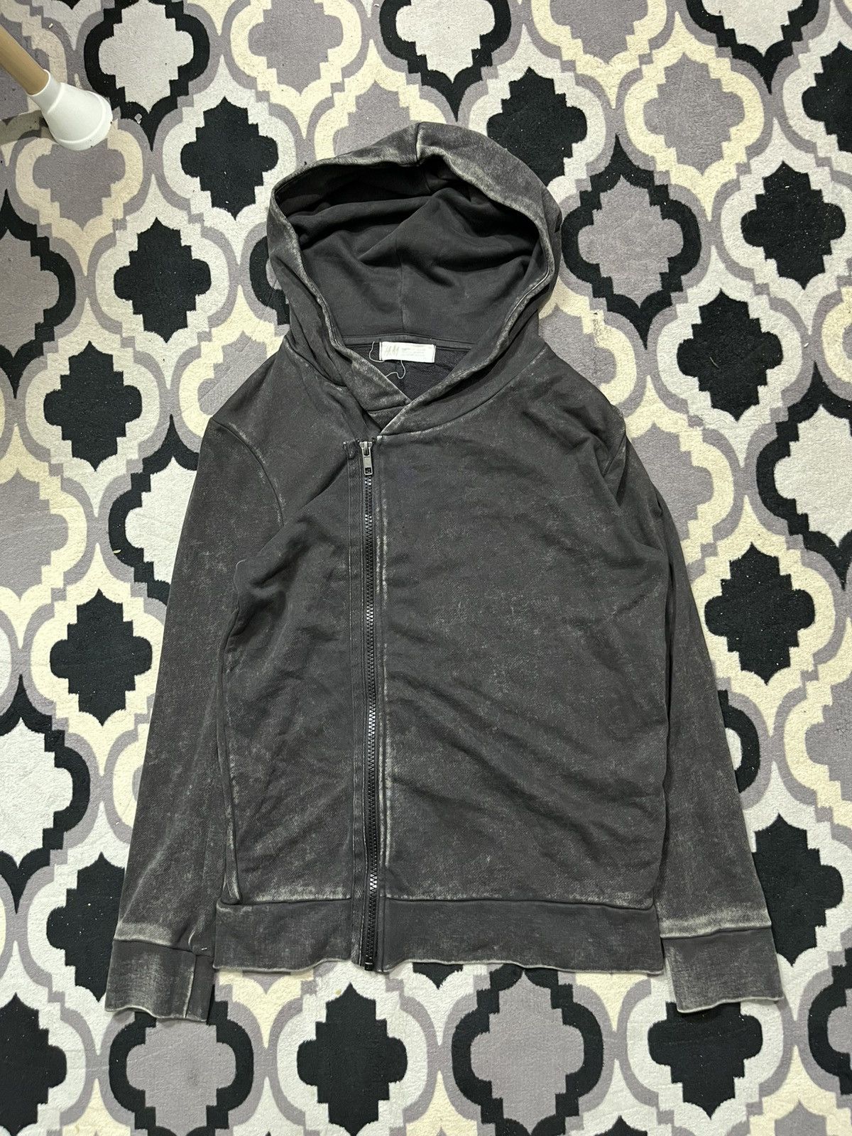 If Six Was Nine H&m gray washed asymmetric hoodie Size US S / EU 44-46 / 1 - 1 Thumbnail