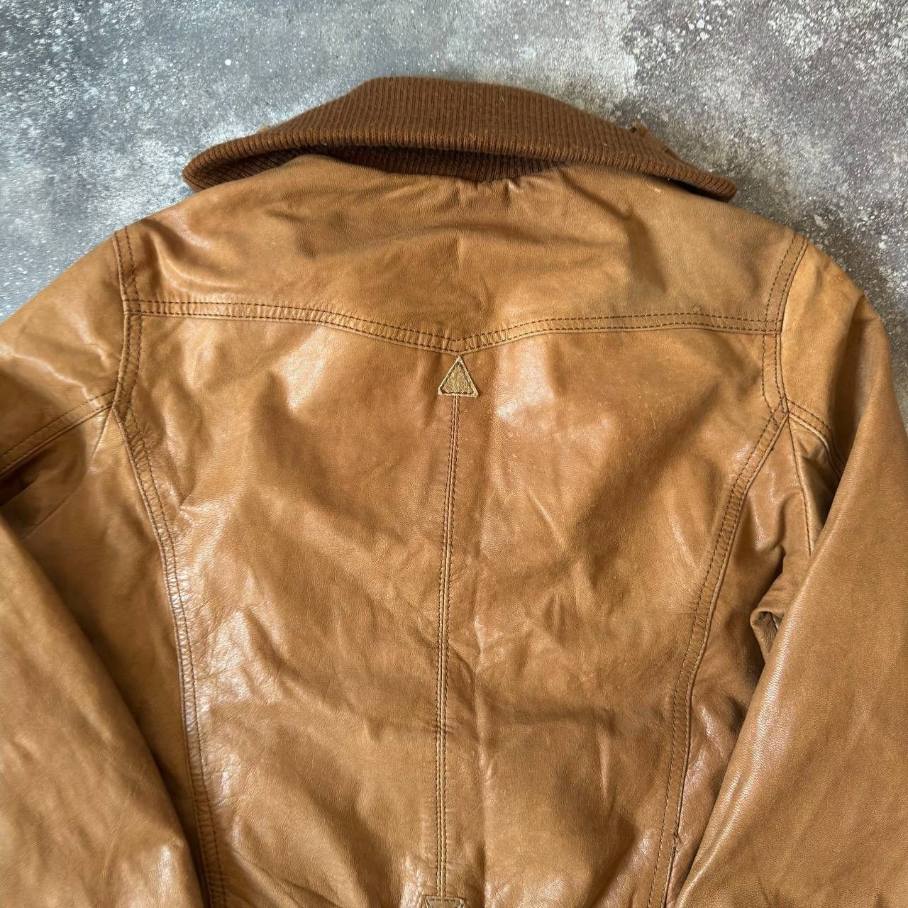 Hysteric Glamour × Japanese Brand × Vintage Japan Retro Style Vintage Leather Jacket Size XL / US 12-14 / IT 48-50 - 8 Thumbnail