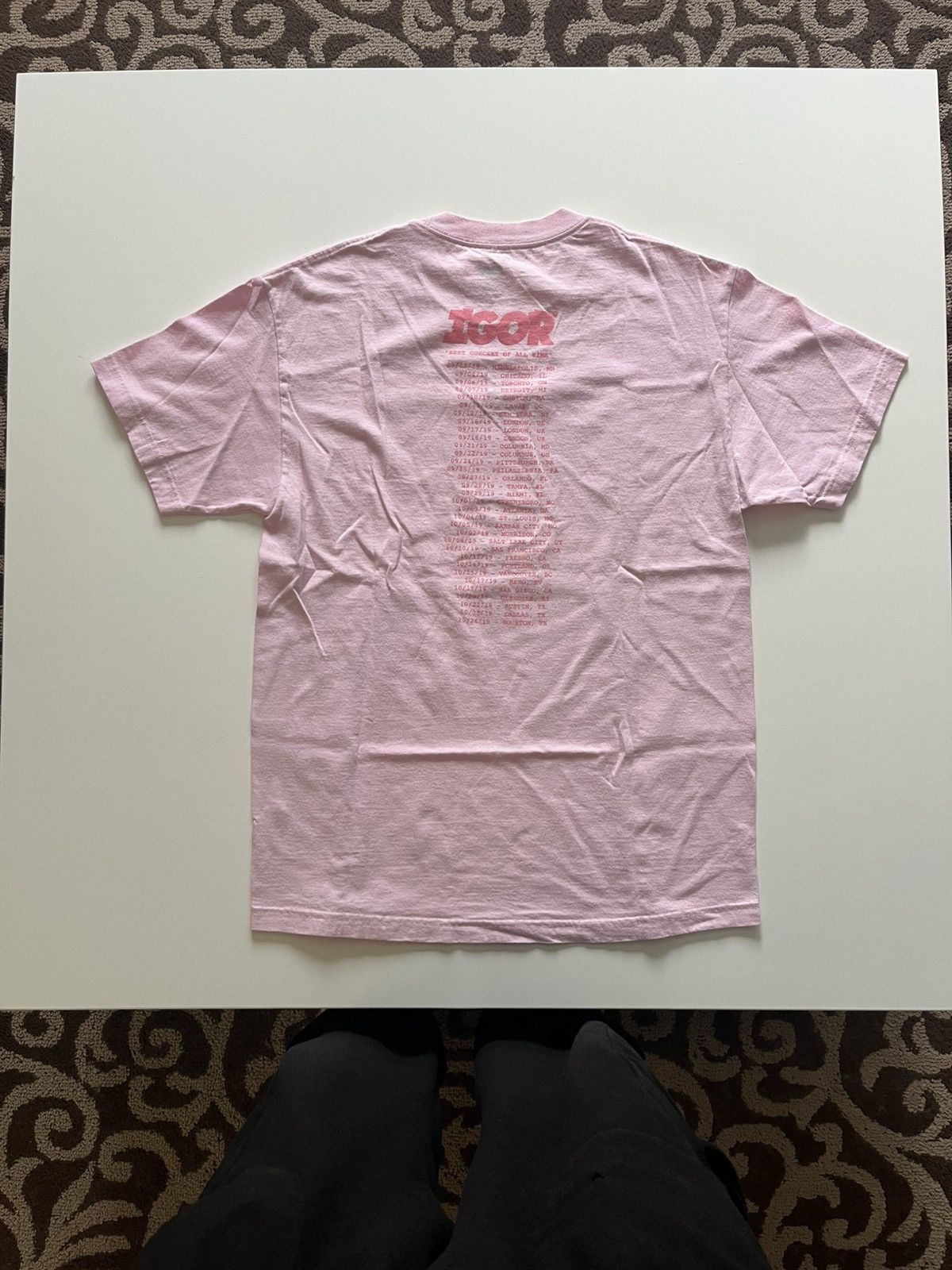 Tyler The Creator Tyler The Creator 2019 IGOR tour tee Size US L / EU 52-54 / 3 - 2 Thumbnail