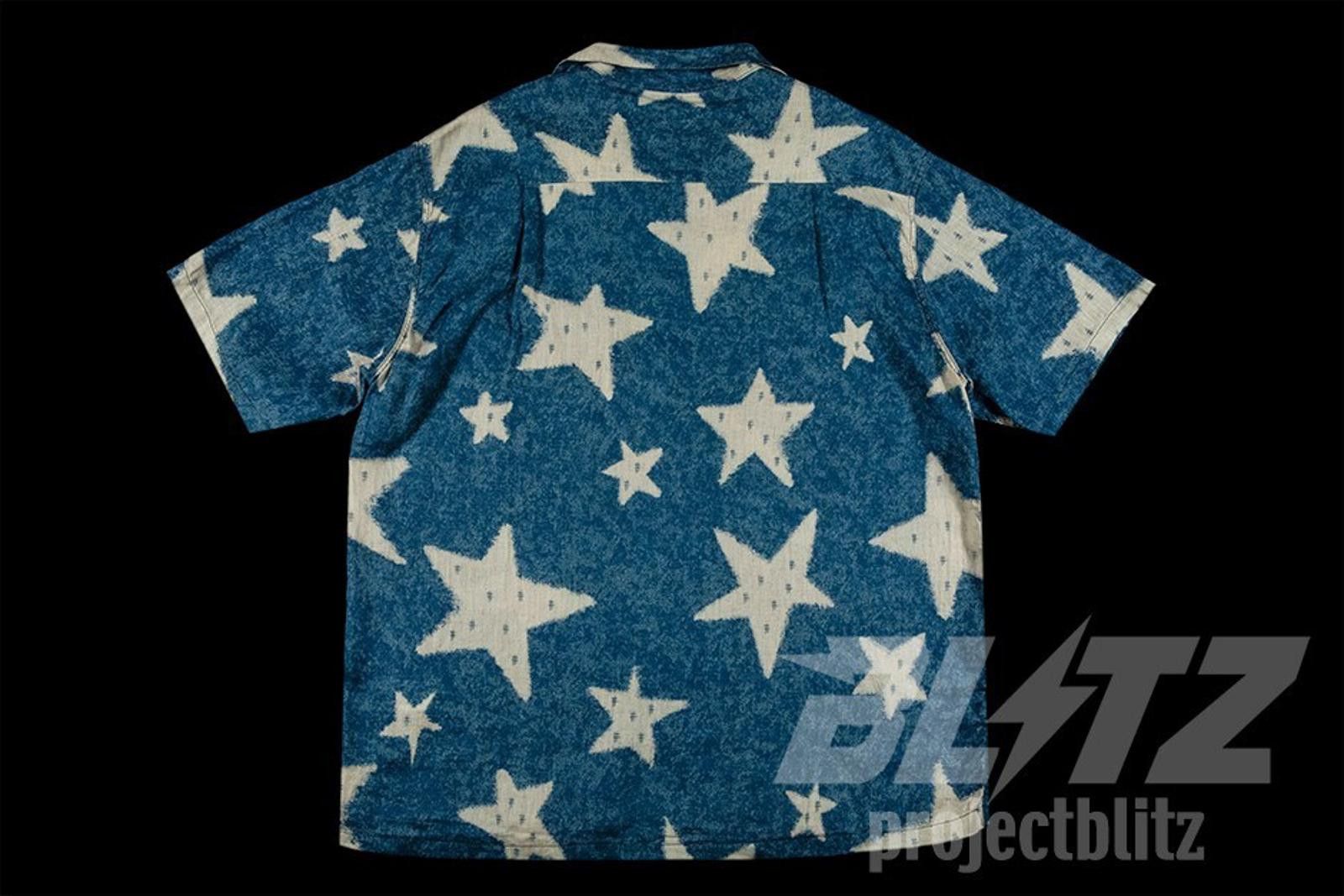 Kapital Kapital Voile Gauze Star Pattern Discharge Aloha Shirt 4 Size US XL / EU 56 / 4 - 3 Thumbnail