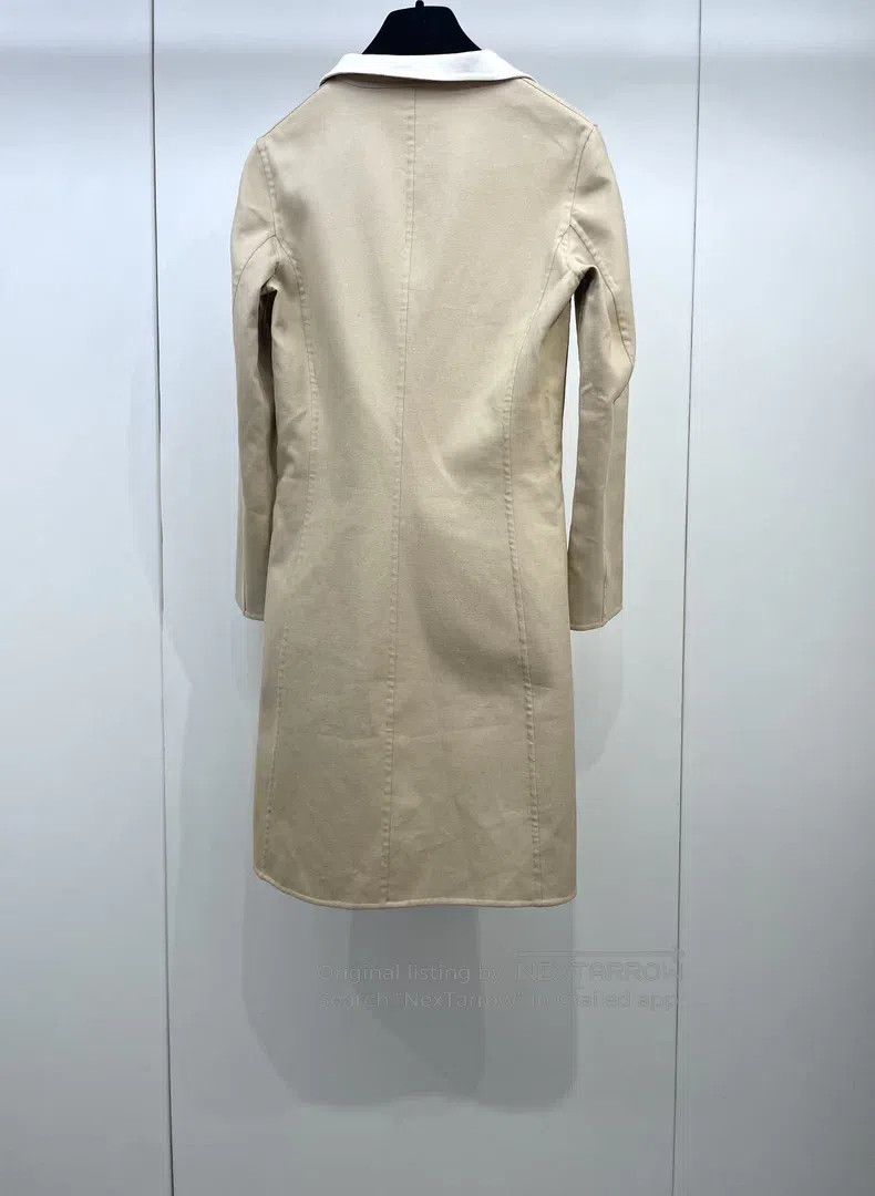Loro Piana Loro Piana Two-Tone Belted Jacket Size XXS / US 00 / IT 34 - 2 Thumbnail