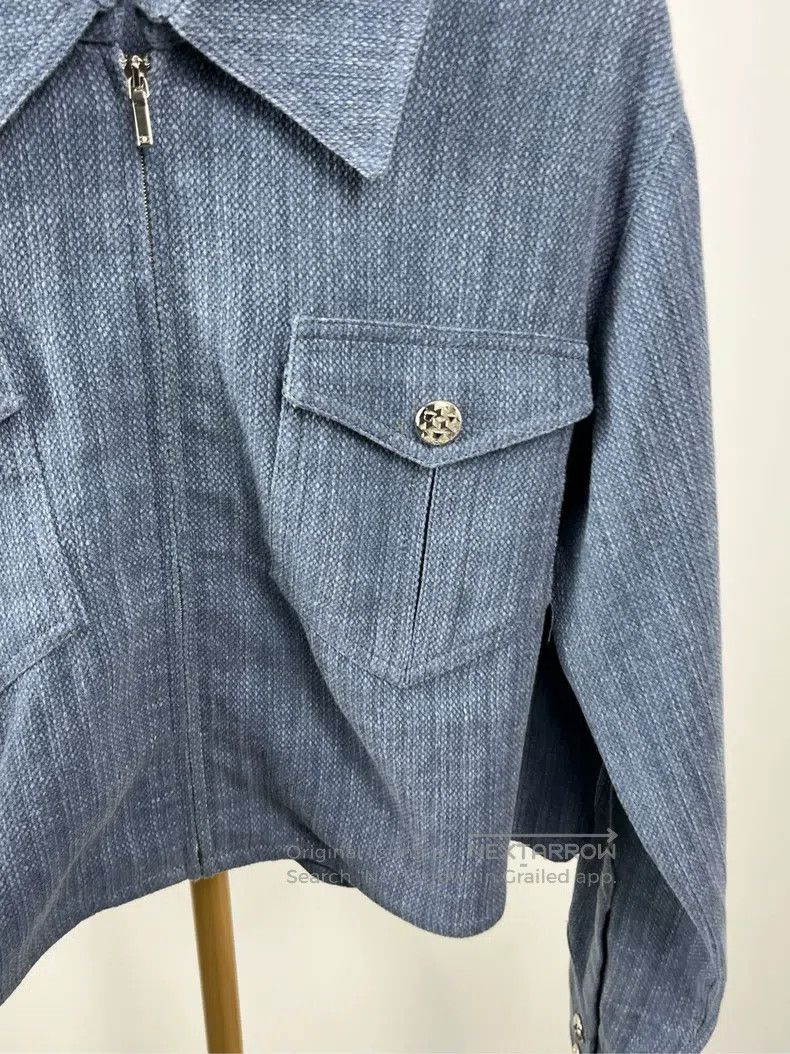 Chanel Chanel Blue lapel long-sleeved jacket Size XS / US 0-2 / IT 36-38 - 3 Thumbnail
